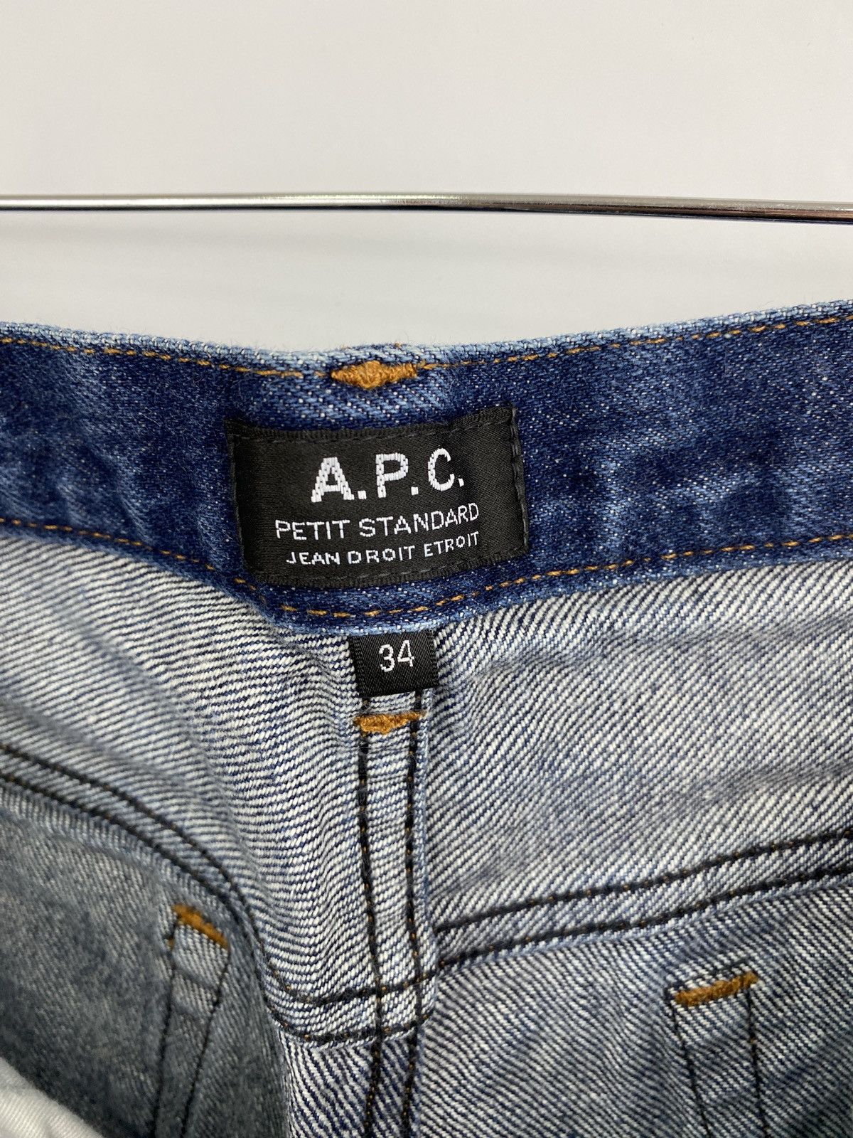 A.P.C. 🇺🇸 A.P.C. Jeans Selvedge Rare Retro Hype Y2K A. P. C. Size US 33 - 7 Thumbnail