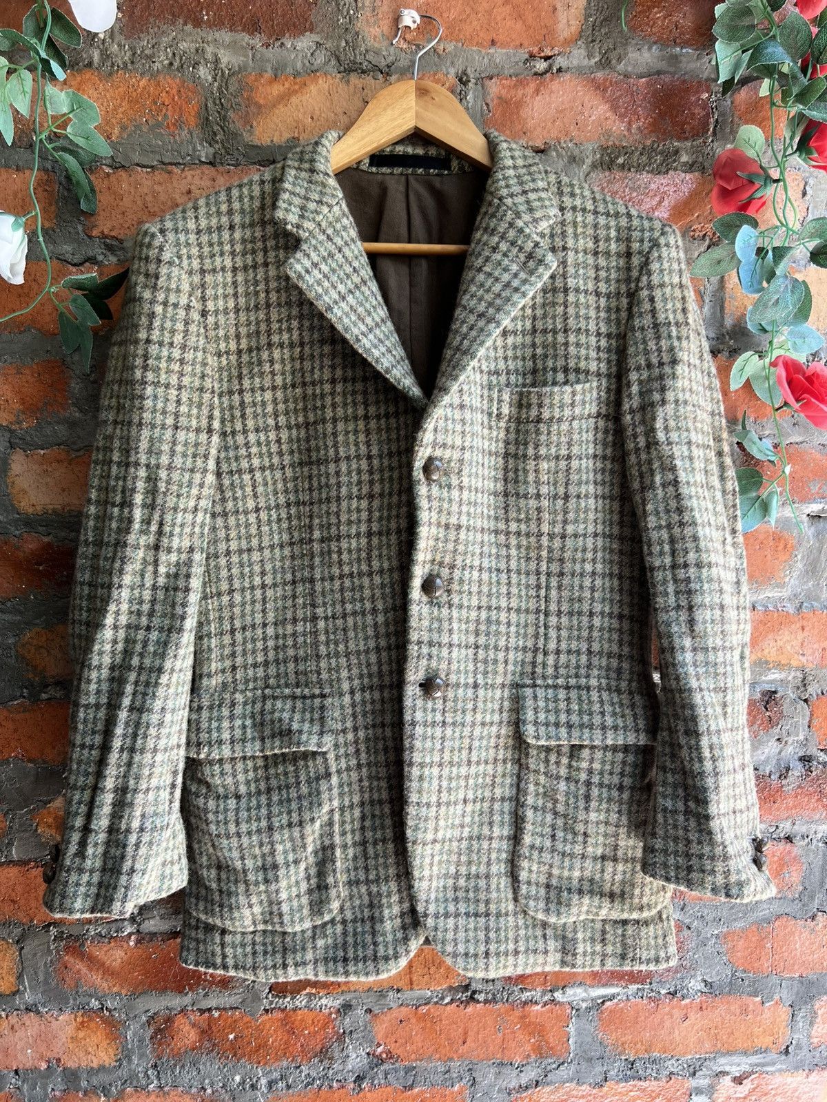 MARGARET HOWELL HarrIs Tweed ウールジャケット M MARGARET HOWELL - 