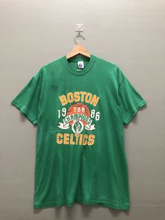 Vintage 90s Stone Nike Team X NBA Boston Celtics Basketball T
