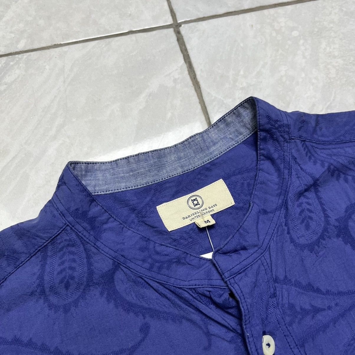 United Arrows United arrows paisley textured material shanghai collar Size US M / EU 48-50 / 2 - 6 Thumbnail