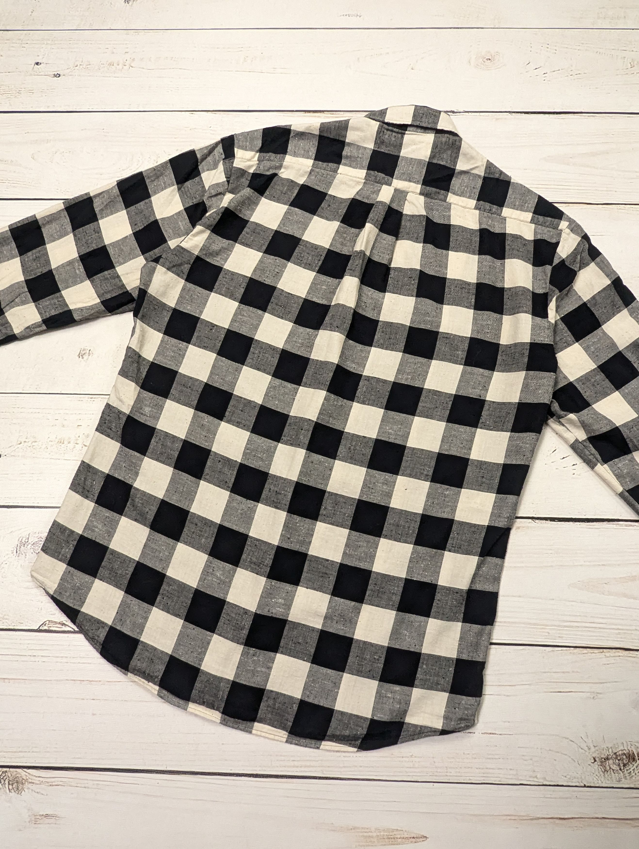 Alexander McQueen Alexander McQueen Pocket Check Long Sleeve Shirt Size 50 Size US M / EU 48-50 / 2 - 8 Thumbnail