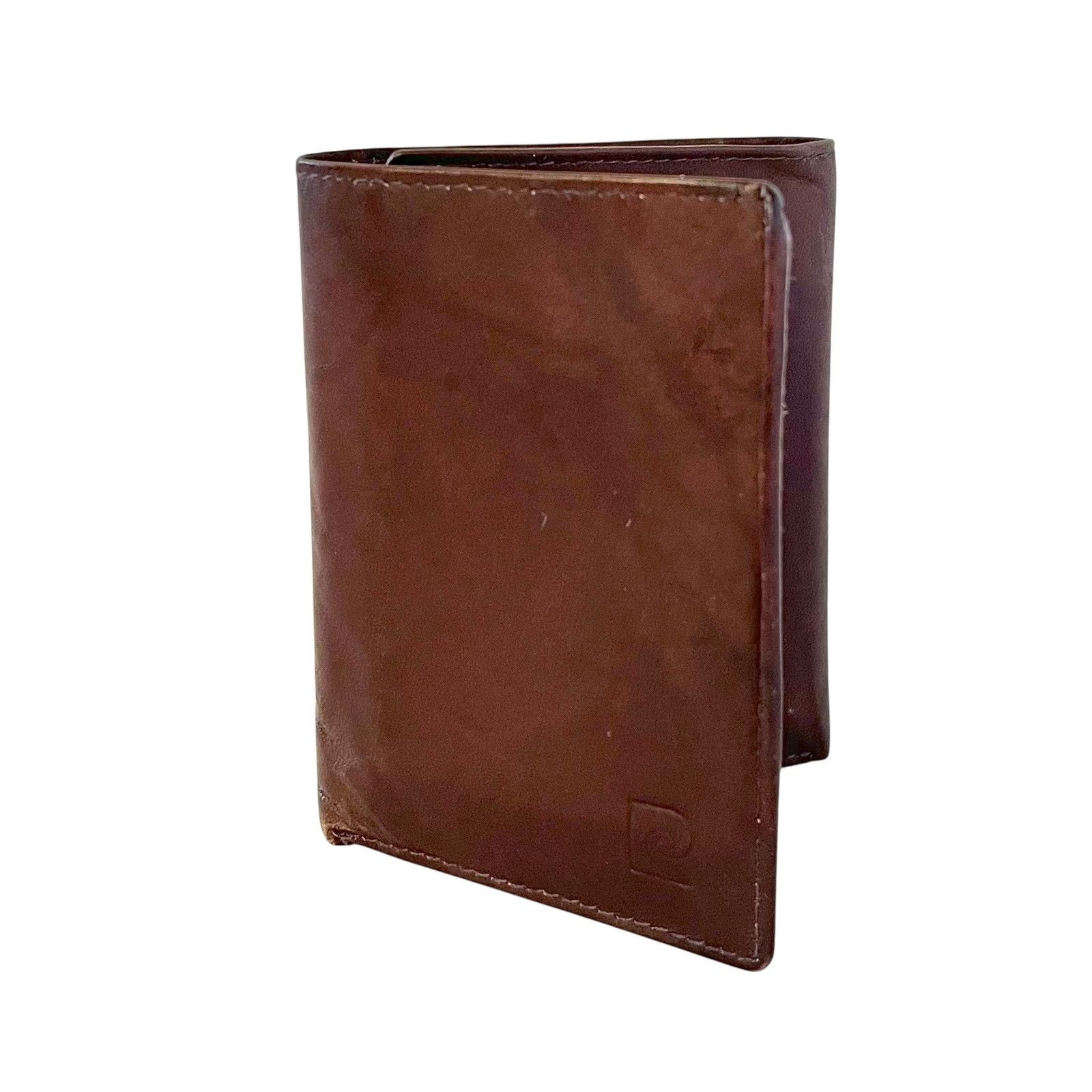 Pierre Cardin × Vintage Vintage Pierre Cardin Brown Leather Trifold Wallet Size ONE SIZE - 7 Thumbnail