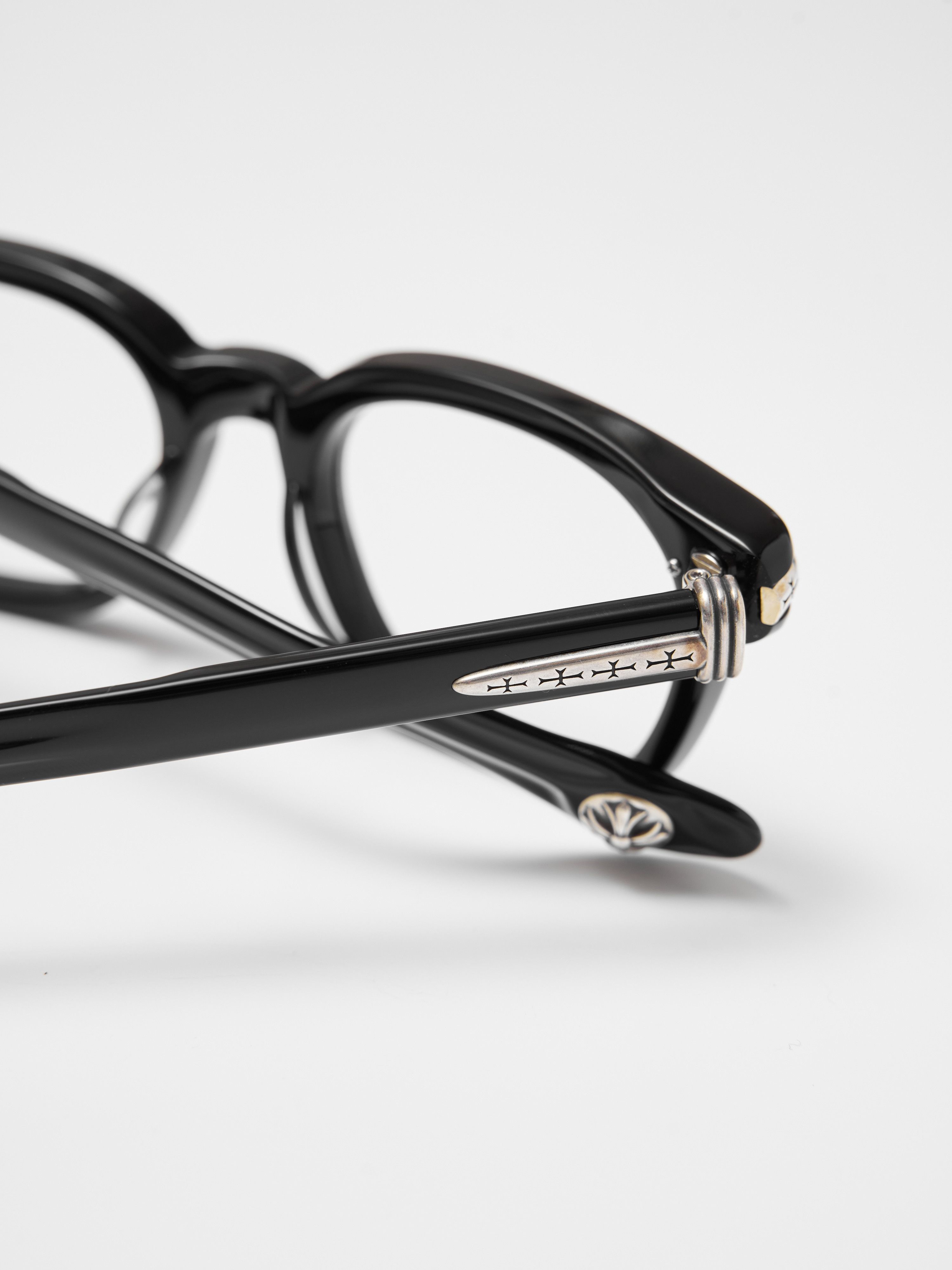 Chrome Hearts CHROME HEARTS DRIPPIN BLACK GLASSES Size ONE SIZE - 5 Thumbnail