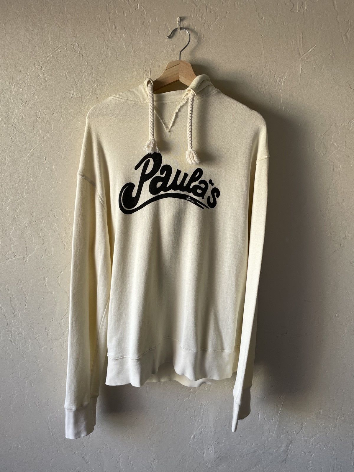 image of Loewe ‘Paula’S’ Hoodie in Cream, Men's (Size XL)