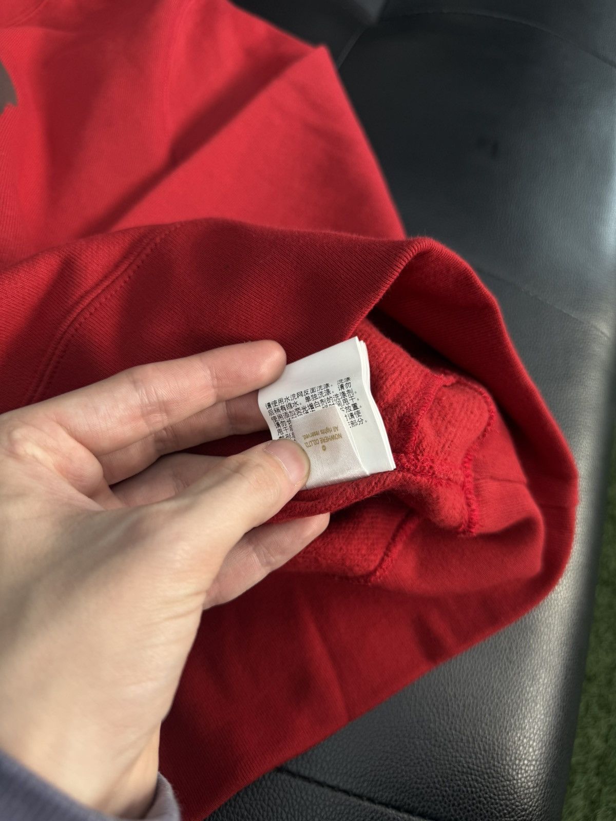 Bape Bape Hoodie Pullover Red Basic Logo Size Small (NEW) Size US S / EU 44-46 / 1 - 14 Thumbnail
