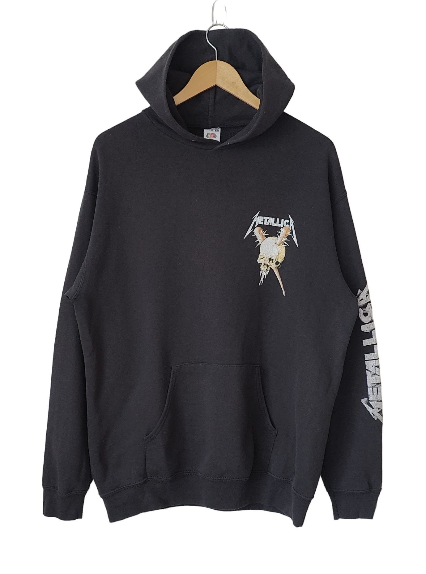 Band Tees × Metallica × Vintage Metallica Master of Puppets Y2K Sweatshirt Hoodie Pushead Size US L / EU 52-54 / 3 - 4 Thumbnail