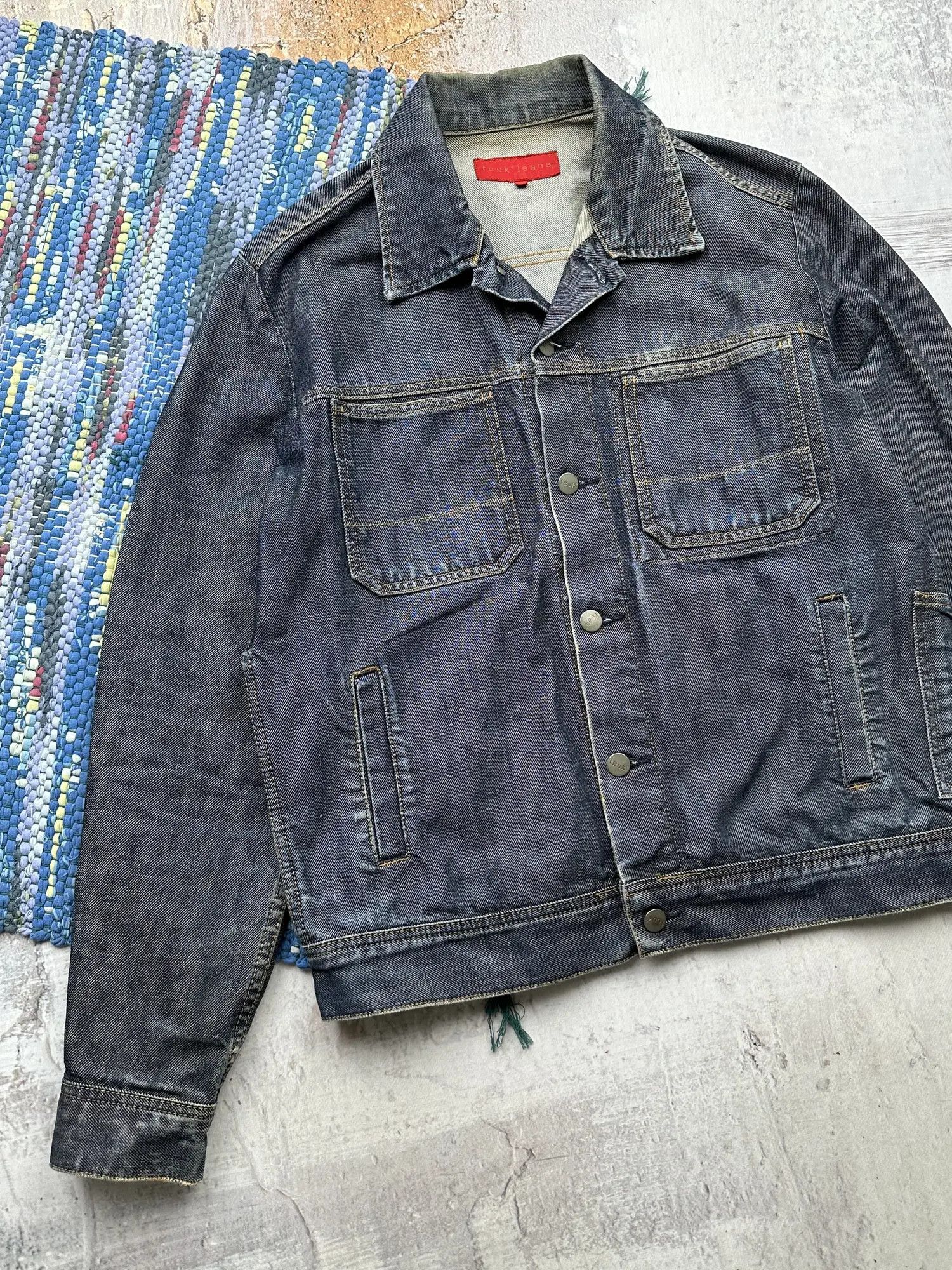 Fcuk Vintage Denim Jacket A312(333)