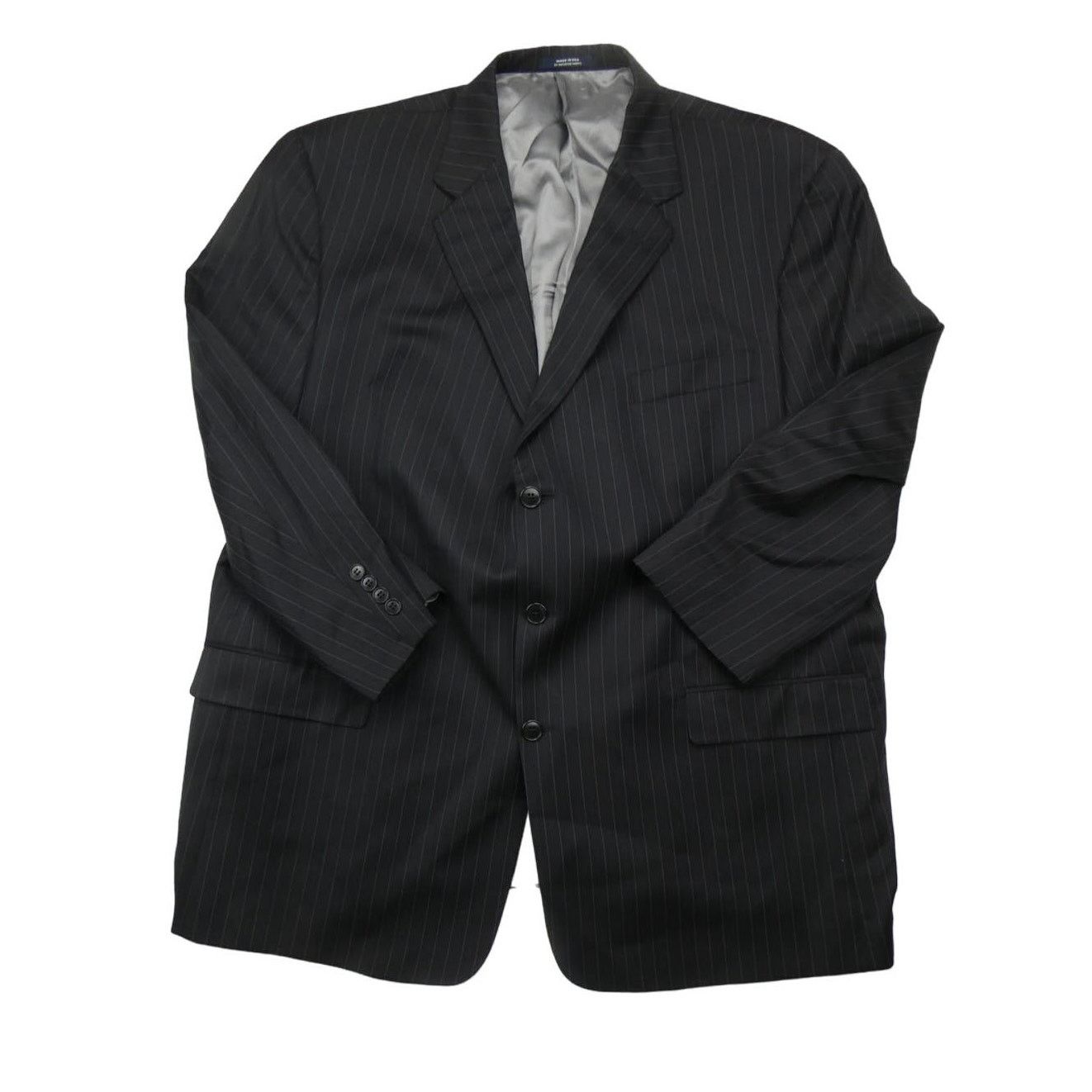 Hart Schaffner Marx Hart Schaffner sport coat, Dilliard's, 50R, black pinstripe Size 50R - 1 Thumbnail