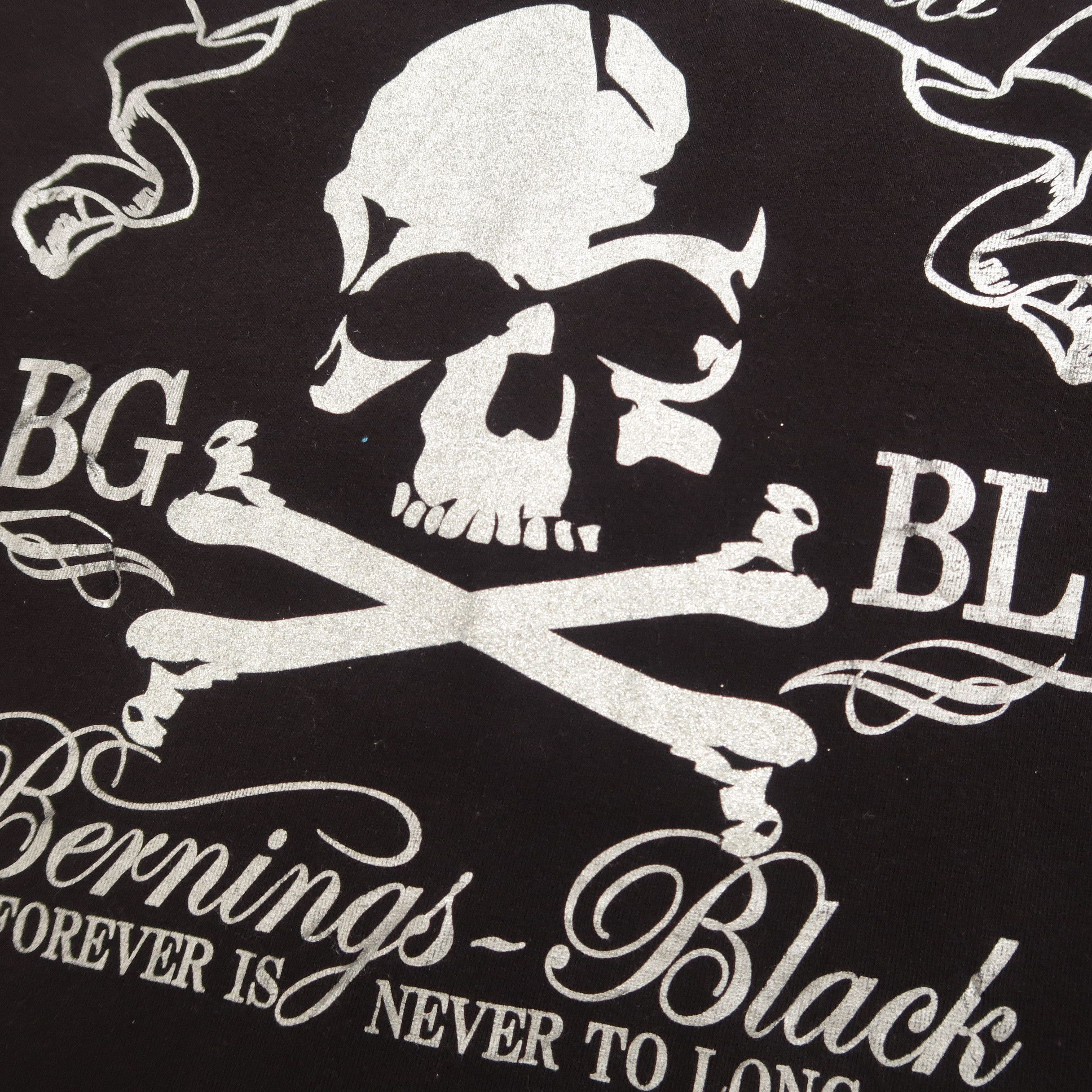 Japanese Brand 1990s Vkei Style Berning Sho Poem Skull Y2K Size US M / EU 48-50 / 2 - 7 Thumbnail