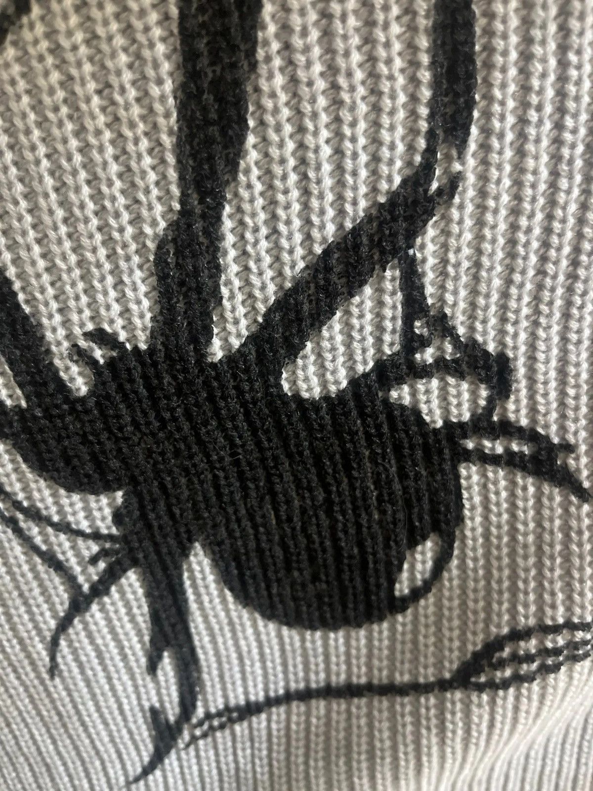 Vintage Sweater Pullover Spider print Gothic Grunge style Hip-hop Size US XL / EU 56 / 4 - 8 Thumbnail