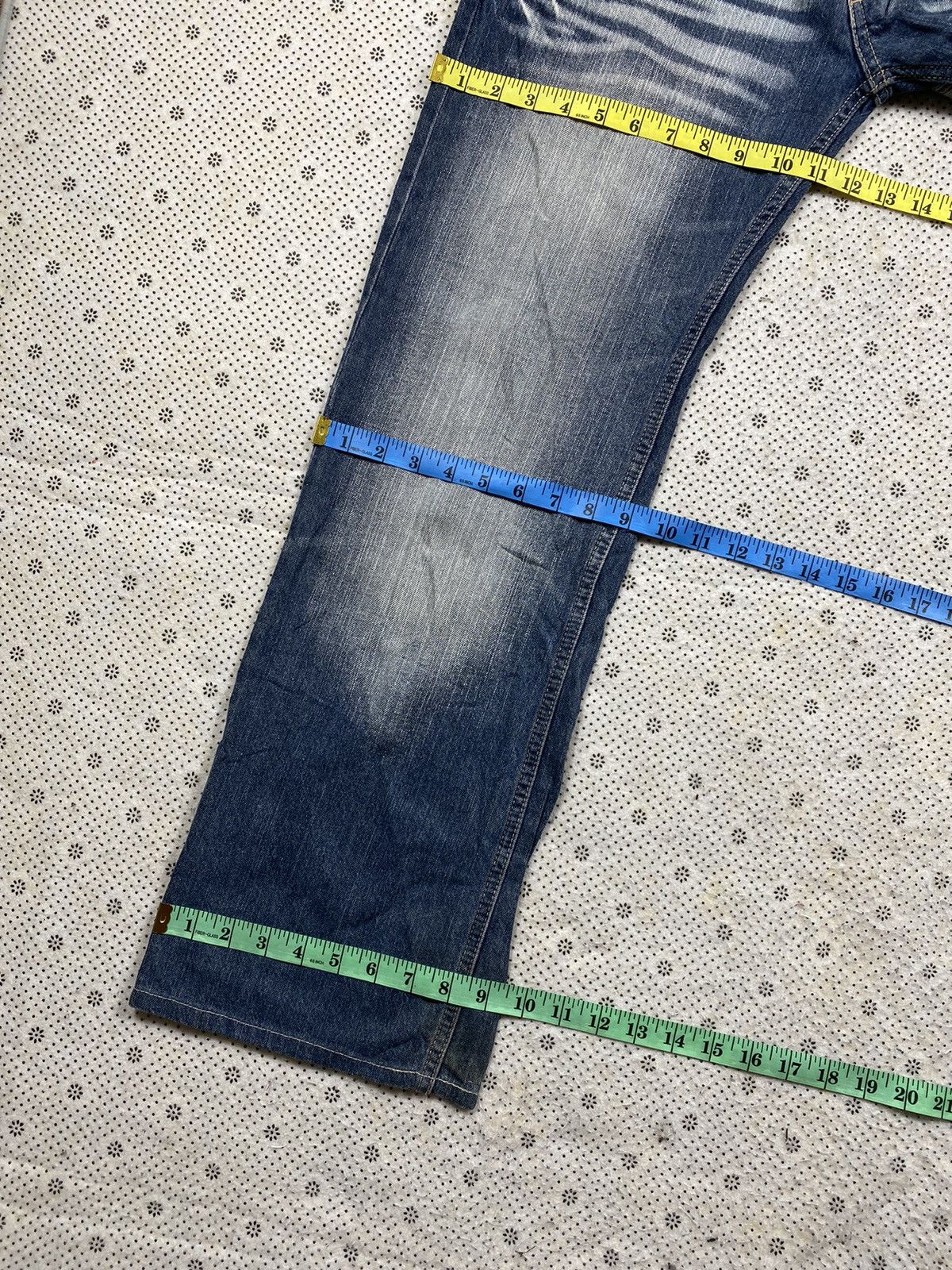 Hysteric Glamour Distressed Denim By Root Three Style Denim Size US 33 - 5 Thumbnail