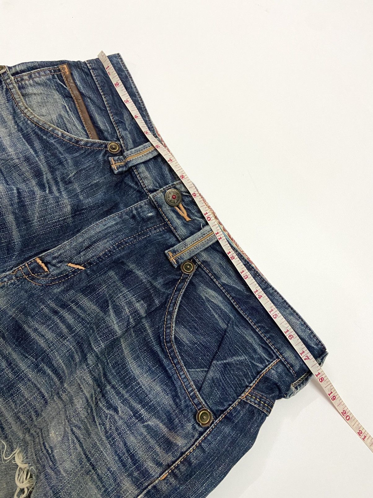Edwin Edwin Exclusive Vintage Distressed JEANS Size US 32 / EU 48 - 11 Thumbnail