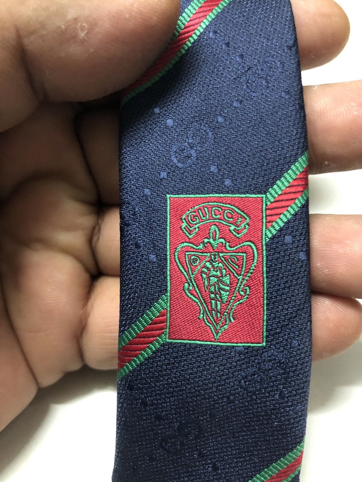 Gucci Gucci tie authentic Size ONE SIZE - 5 Thumbnail