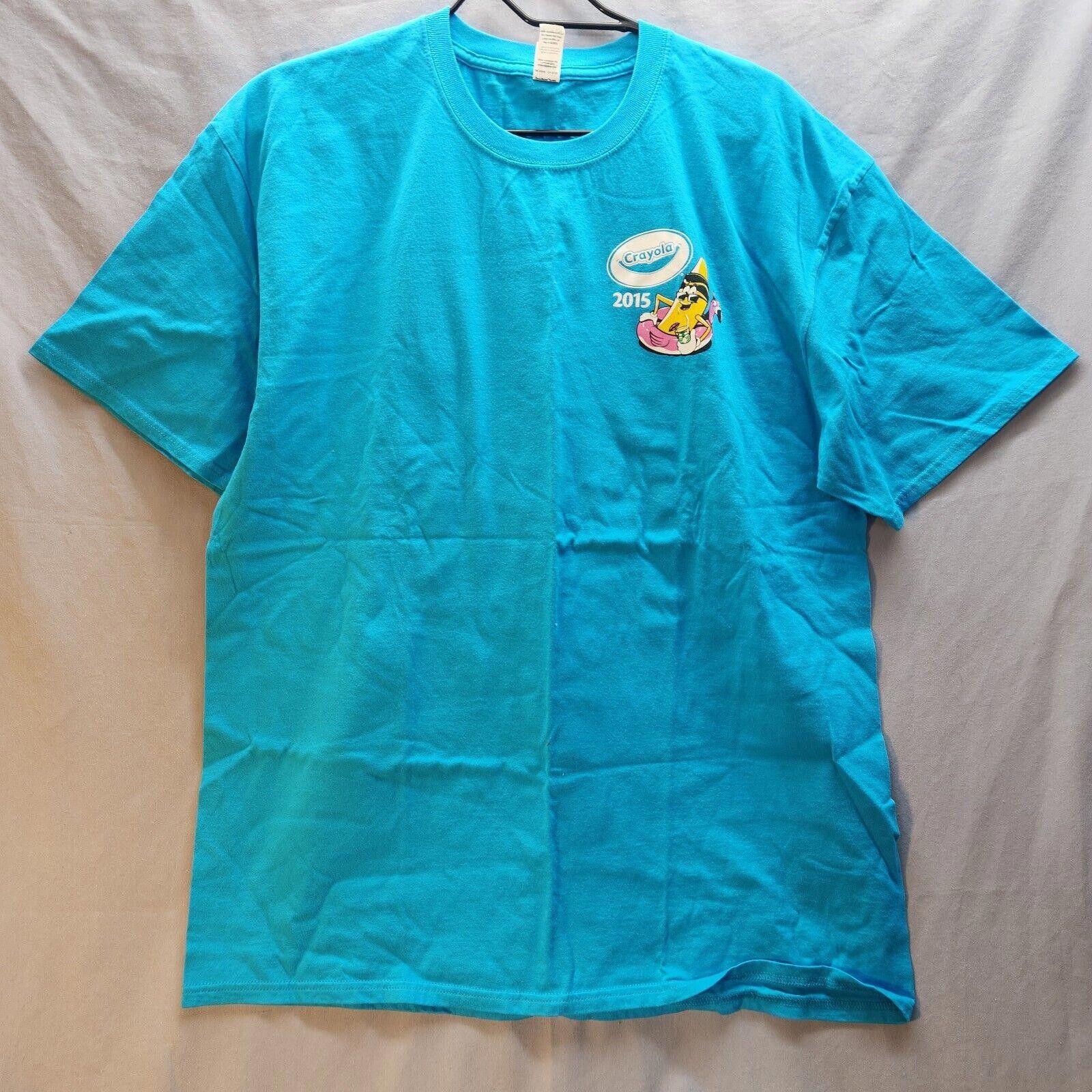 Designer 2015 Crayola Experience Blue Mens Size XL Tshirt Size US XL / EU 56 / 4 - 1 Thumbnail
