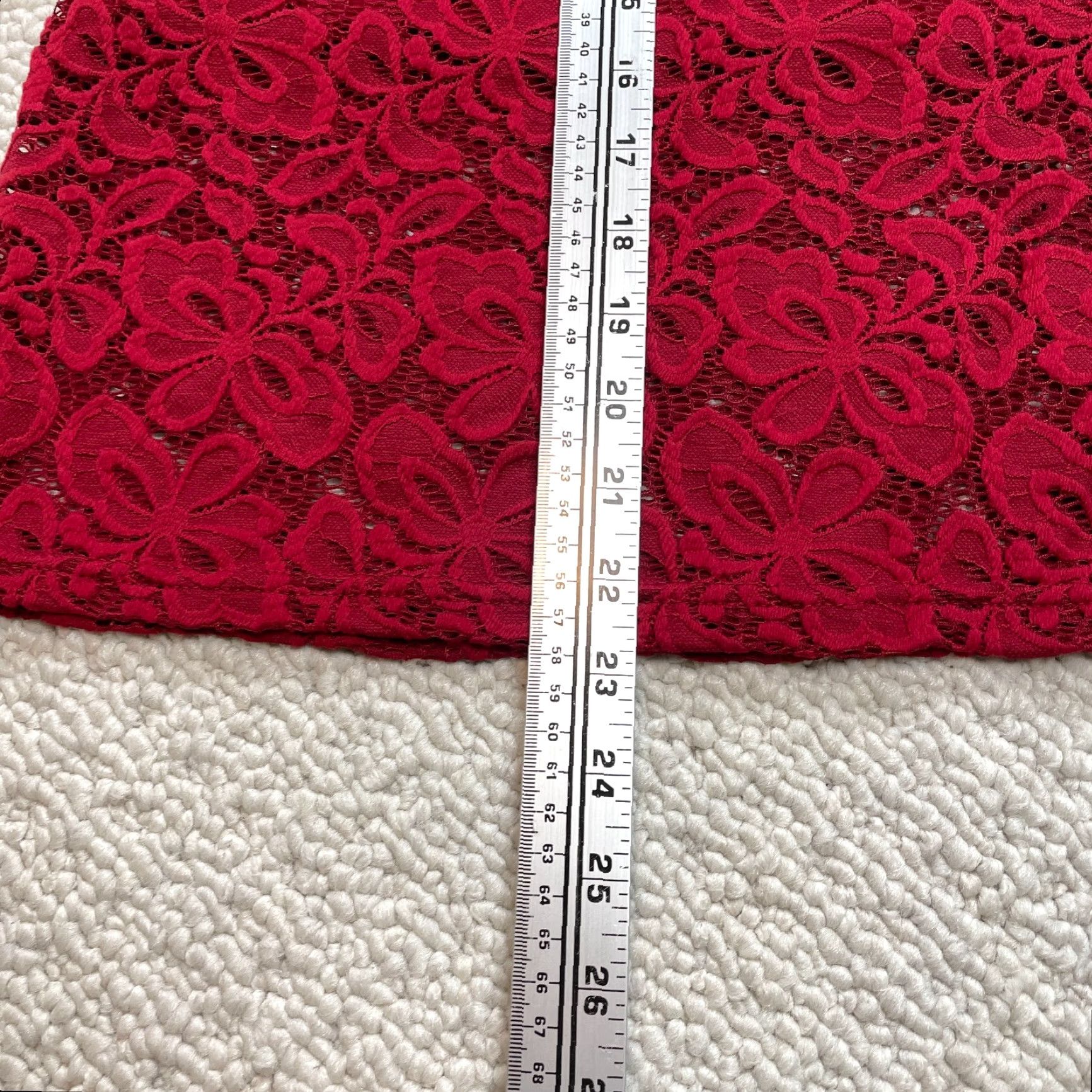 Vintage VINTAGE Unbrounded Blouse Shirt Womens S Red Floral Embroidered Sheer Boat Neck Casual Sleeves Womens Size S / US 4 / IT 40 - 3 Thumbnail