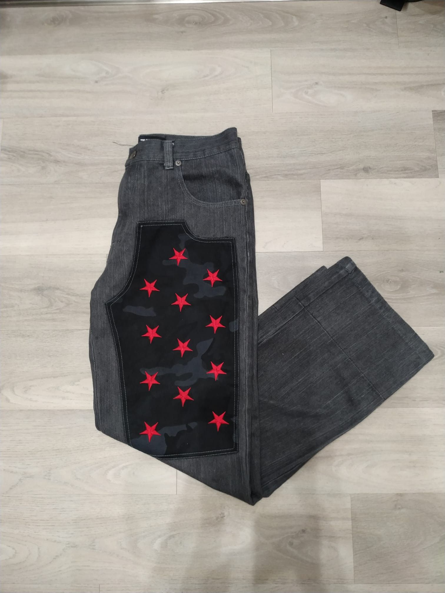 Vintage Square Zero jeans 36W, wide, parachute Size US 36 / EU 52 - 8 Thumbnail