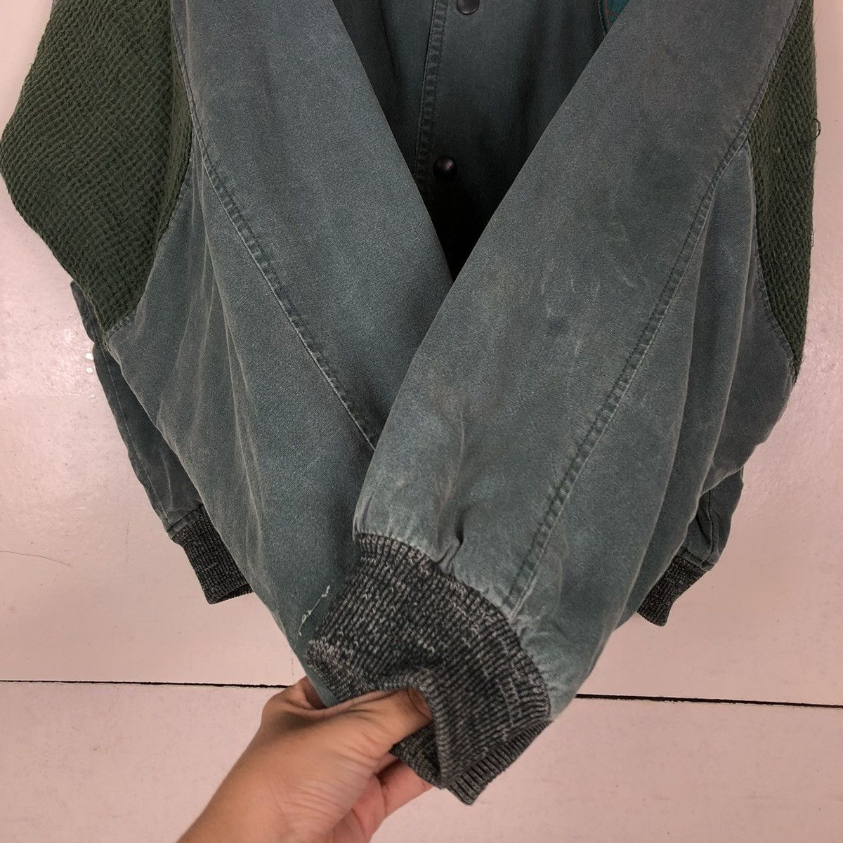 Japanese Brand 🔥Vintage Bomber Jacket Jumper King Jonathan Big Logo Size US M / EU 48-50 / 2 - 15 Thumbnail