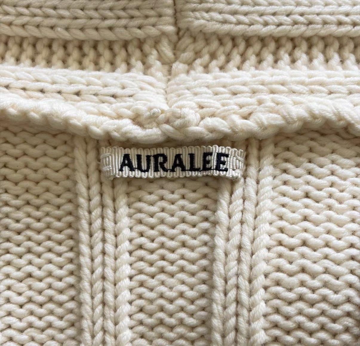 Auralee Auralee Belted Wool Knit Coat J4 Size US XS / EU 42 / 0 - 8 Thumbnail