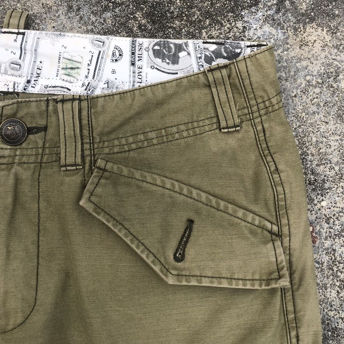 Japanese Brand Japanese Boisbois Distressed Embroidered Cargo Pants Size US 32 / EU 48 - 4 Thumbnail