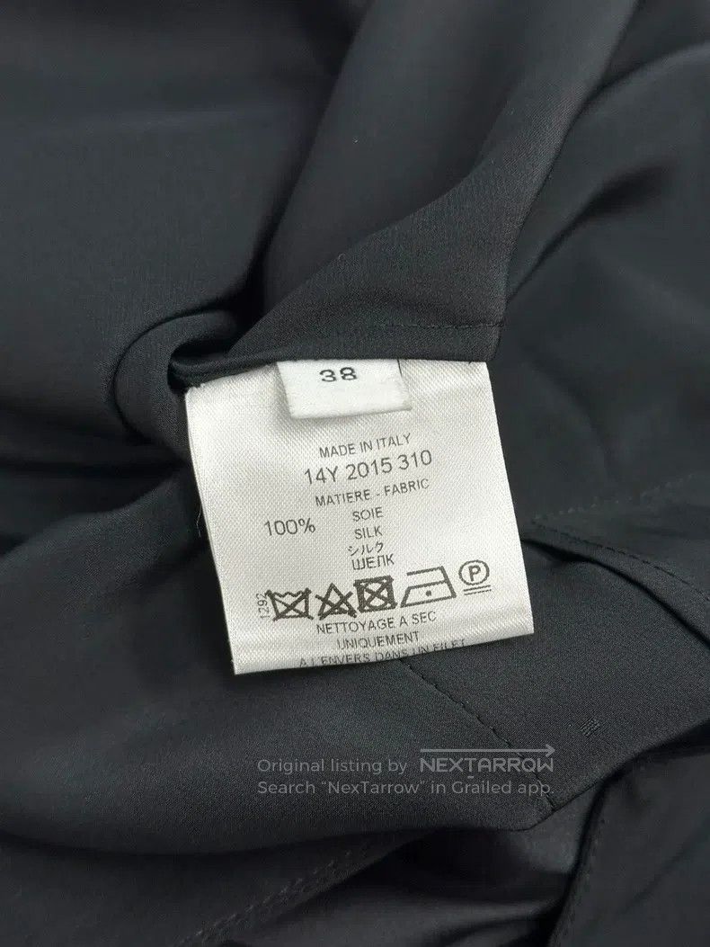 Givenchy Givenchy Black Silk Shirt Dress Maxi Dress Size M / US 6-8 / IT 42-44 - 5 Thumbnail