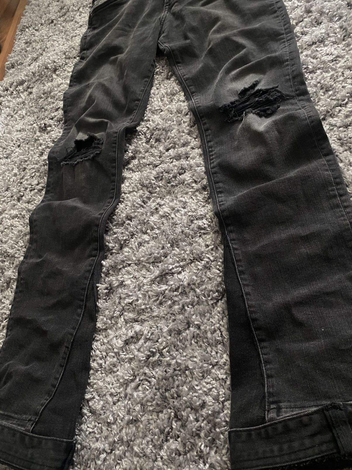 Other Doublewaist Skinny Flared Jeans Size US 30 / EU 46 - 2 Thumbnail
