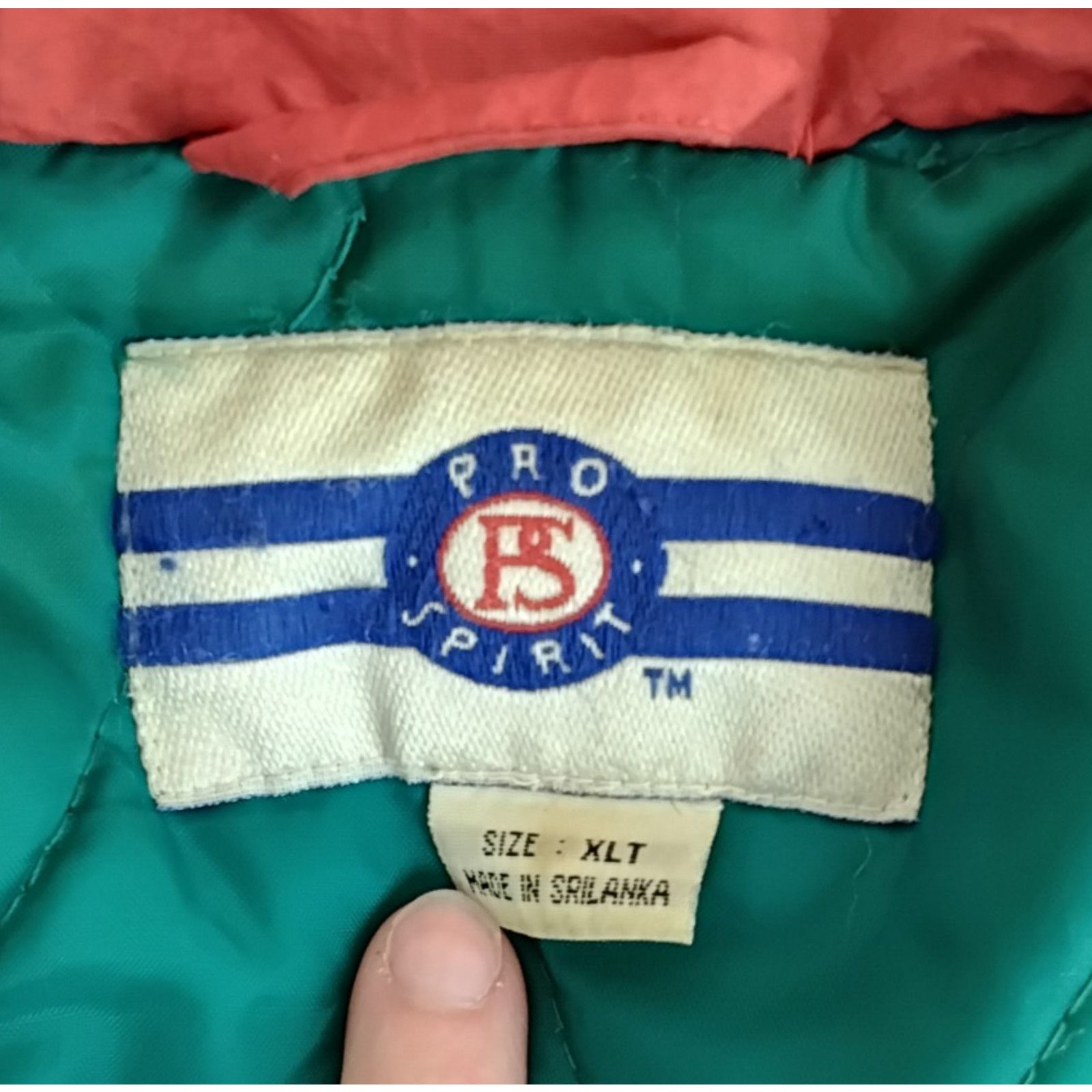 Other Pro Spirit Ski Jacket Men's XLT Teal and Red VTG Torn Pocket Size US XL / EU 56 / 4 - 11 Thumbnail