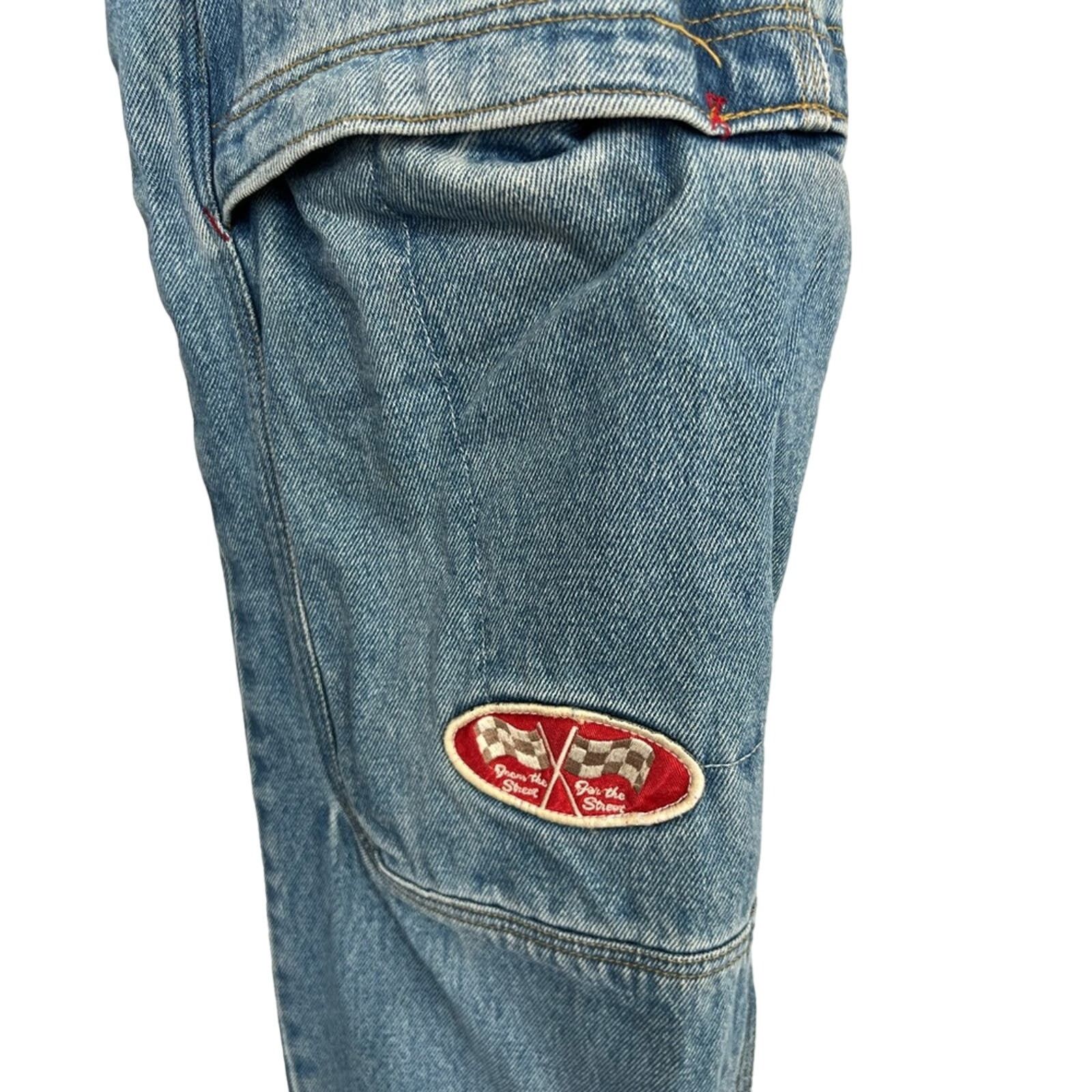 Black Icon Icon Mens Anthem Pant Biker Moto Jeans Cargo Denim 34x32 Size US 34 / EU 50 - 3 Thumbnail