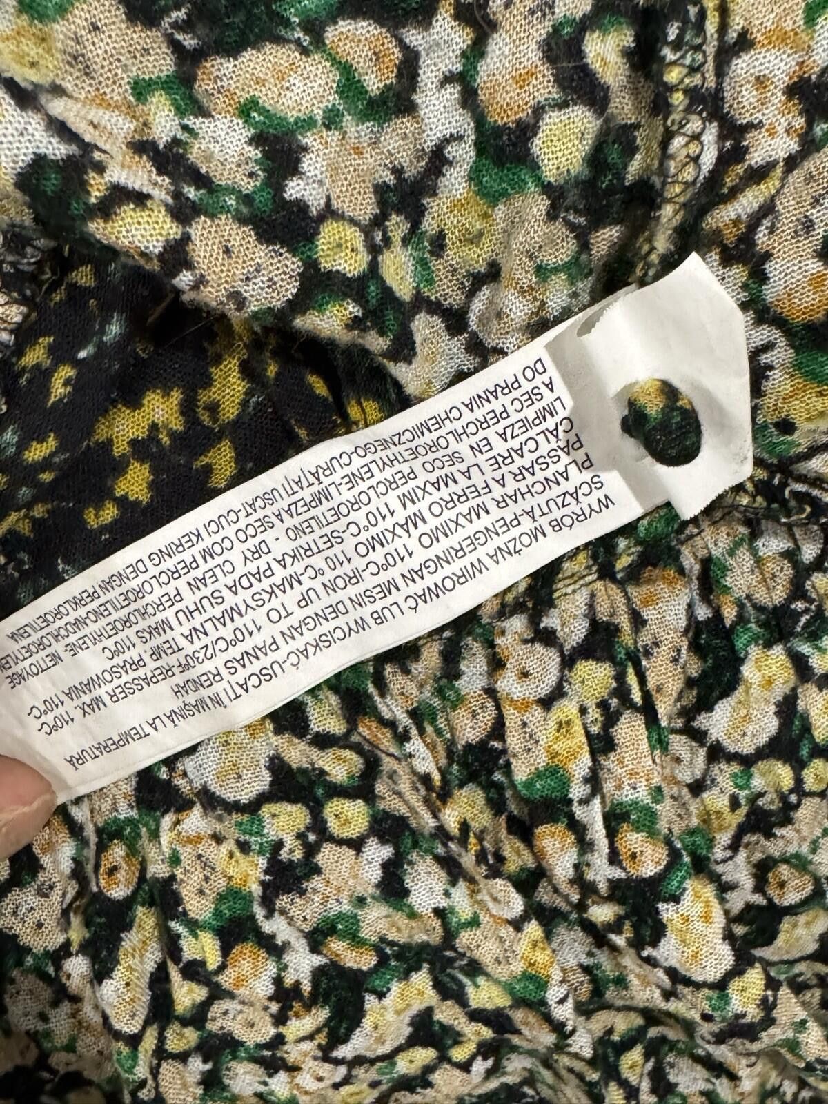 Zara Zara Trafaluc Floral Bohemian Cropped Cottage CoreTop Blouse Size L / US 10 / IT 46 - 5 Thumbnail