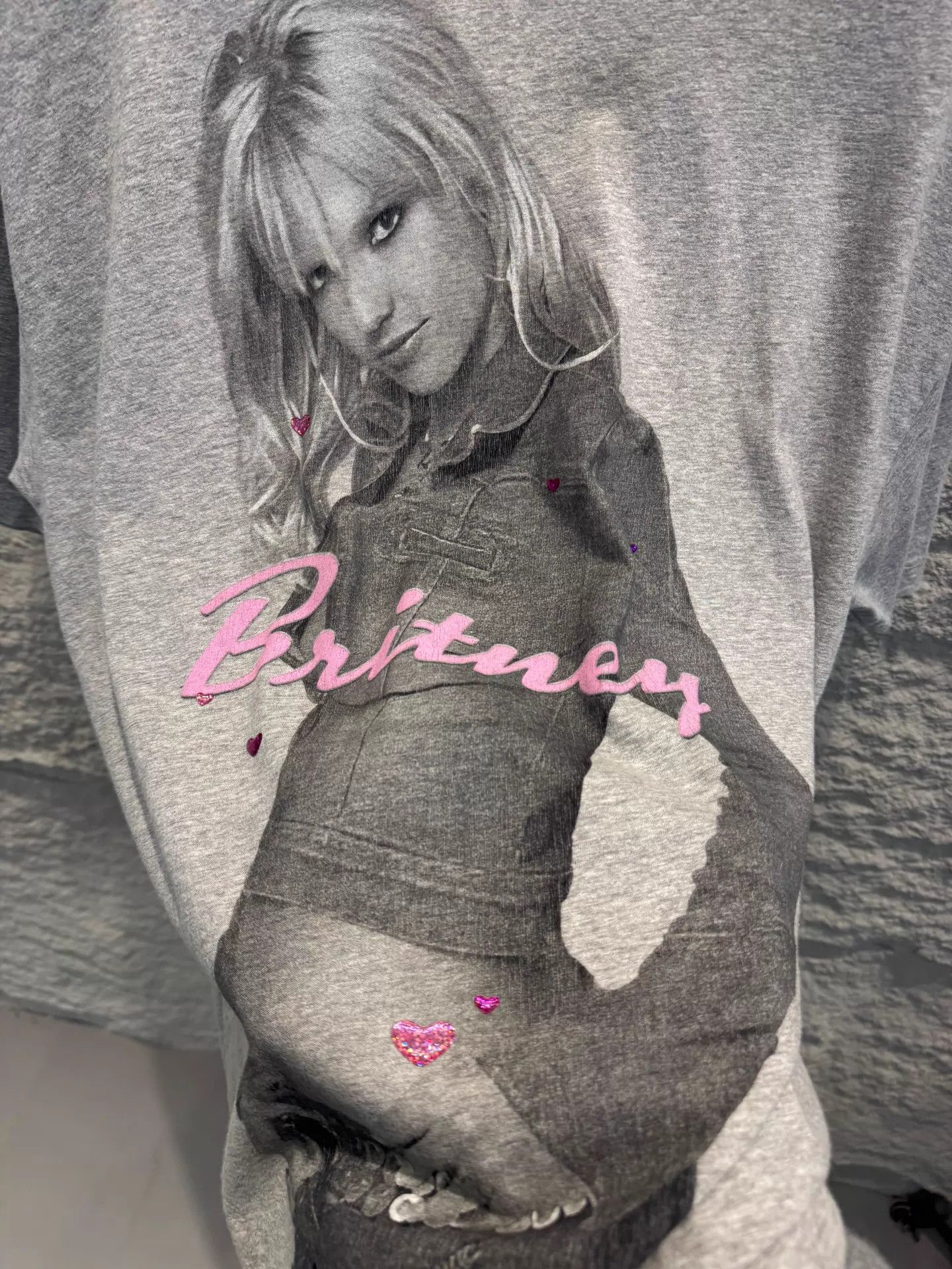Balenciaga Balenciaga x Britney gray short sleeve tee Size US S / EU 44-46 / 1 - 2 Thumbnail