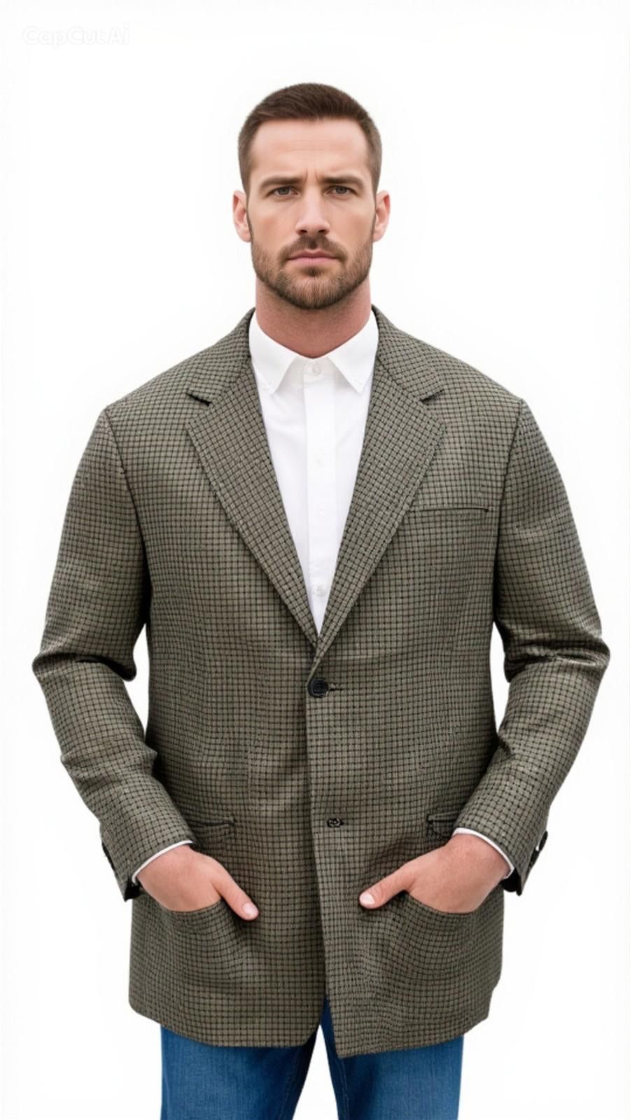Other Moore's Vintage Wool Jacket - Men's 40 - Classic Button-Down Size 40R - 2 Thumbnail