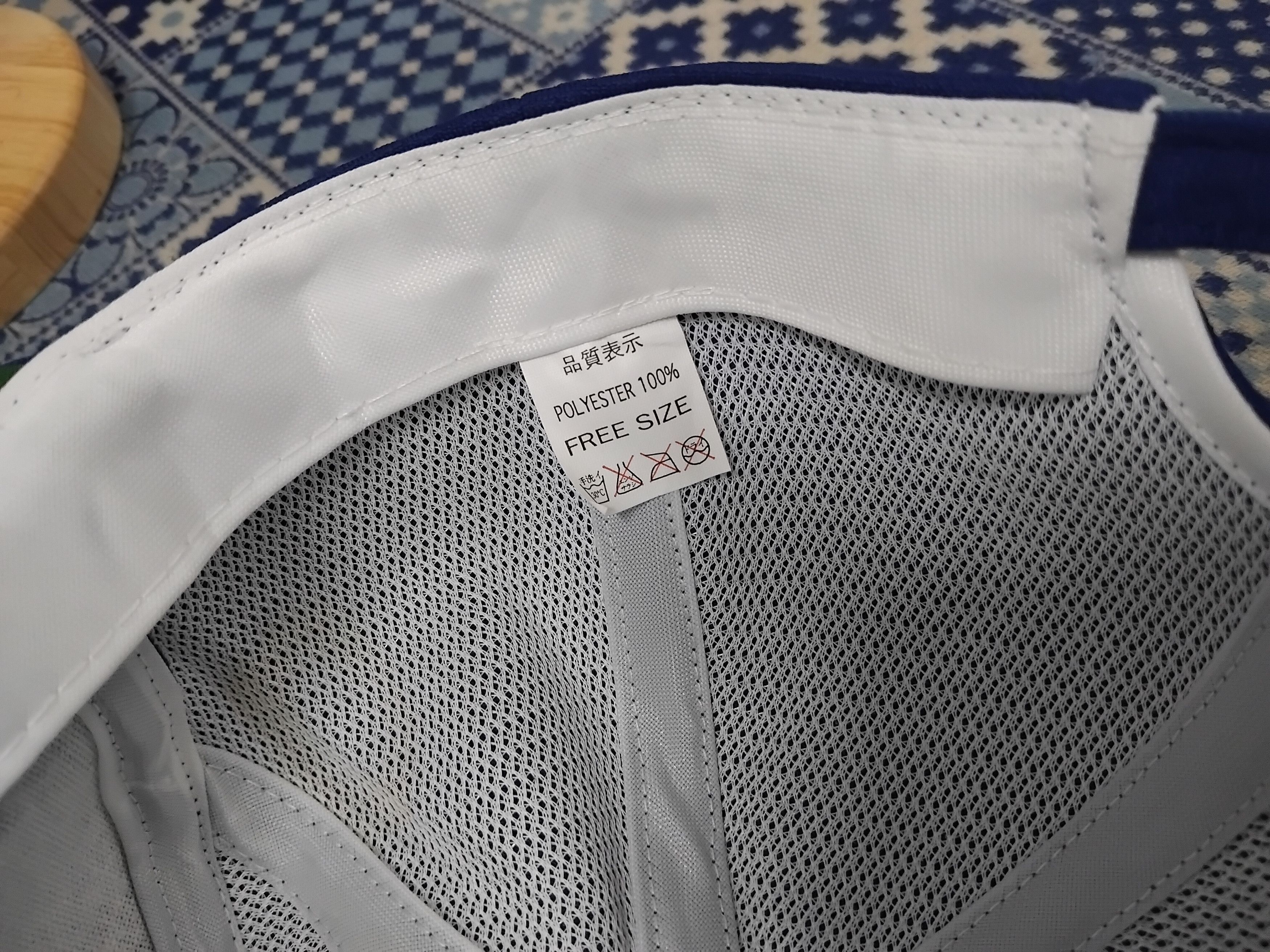 Japanese Brand 🔥Vintage blue colour streetwear cap Size ONE SIZE - 2 Thumbnail