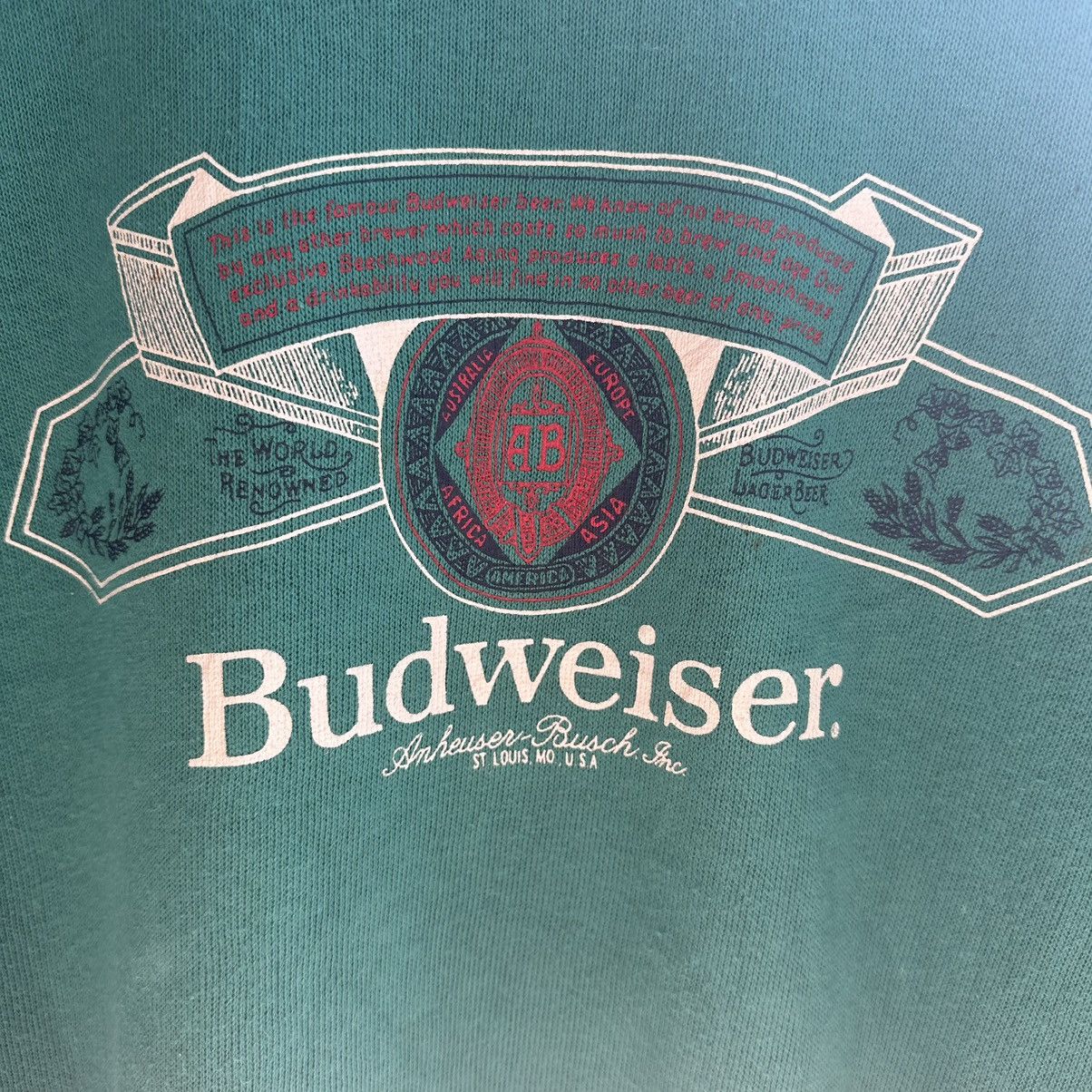 Budweiser × Vintage Turquoise green budweiser 90s Size US L / EU 52-54 / 3 - 3 Thumbnail
