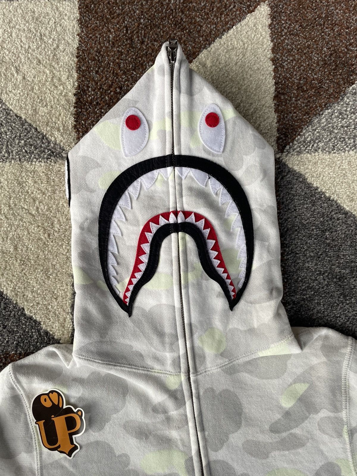 Bape Bape GITD City Camo Shark Fullzip Hoodie Size XS / US 0-2 / IT 36-38 - 4 Thumbnail