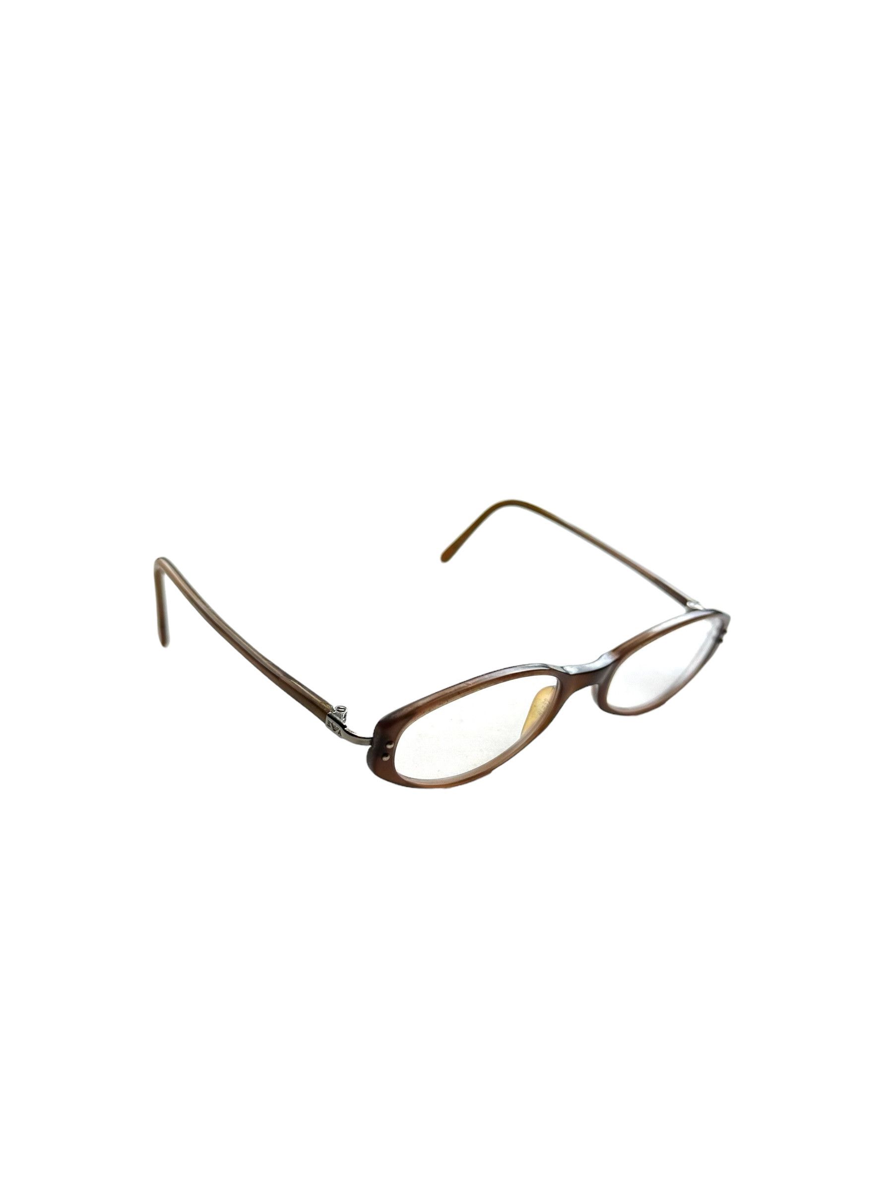 Emporio Armani Armani Slim hexagon classic slim glasses Size ONE SIZE - 3 Thumbnail