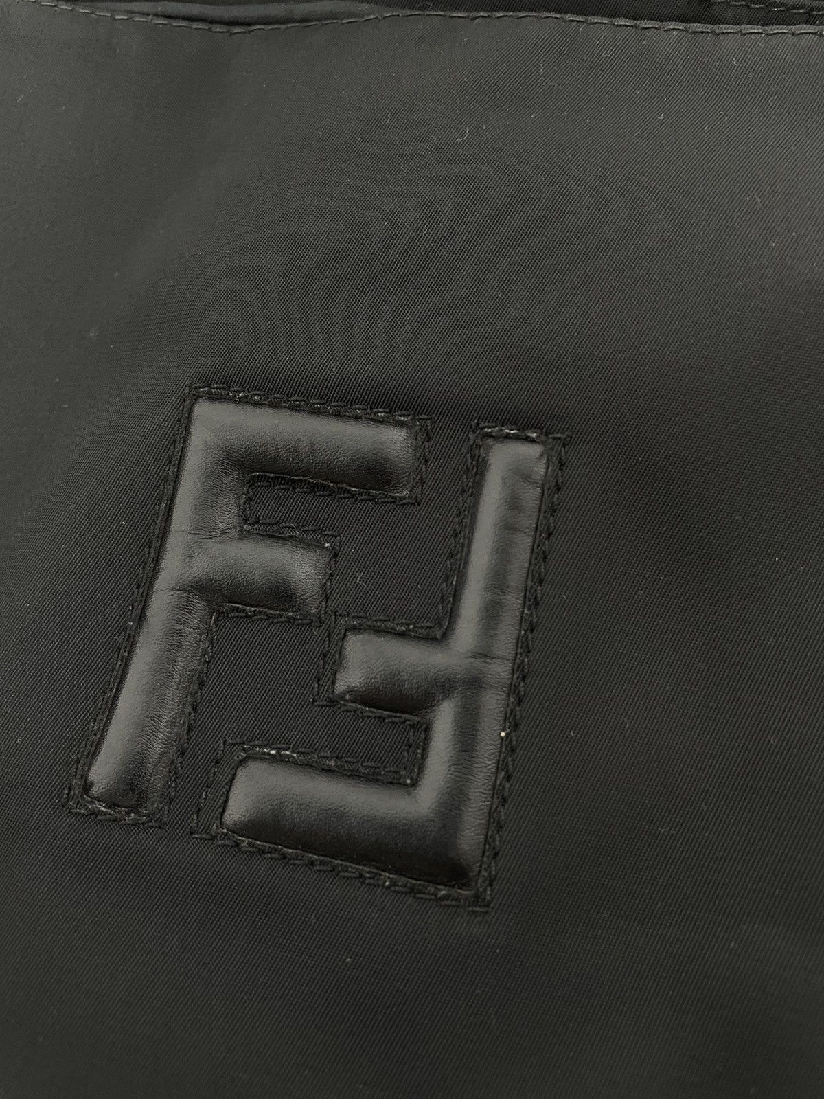 Fendi Fendi Black Nylon Shoulder Bag Size ONE SIZE - 15 Thumbnail