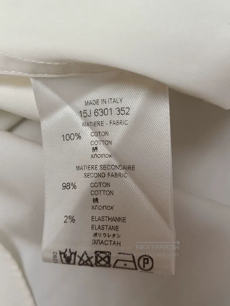 Givenchy Givenchy Size40 White Shirt Size US M / EU 48-50 / 2 - 7 Thumbnail