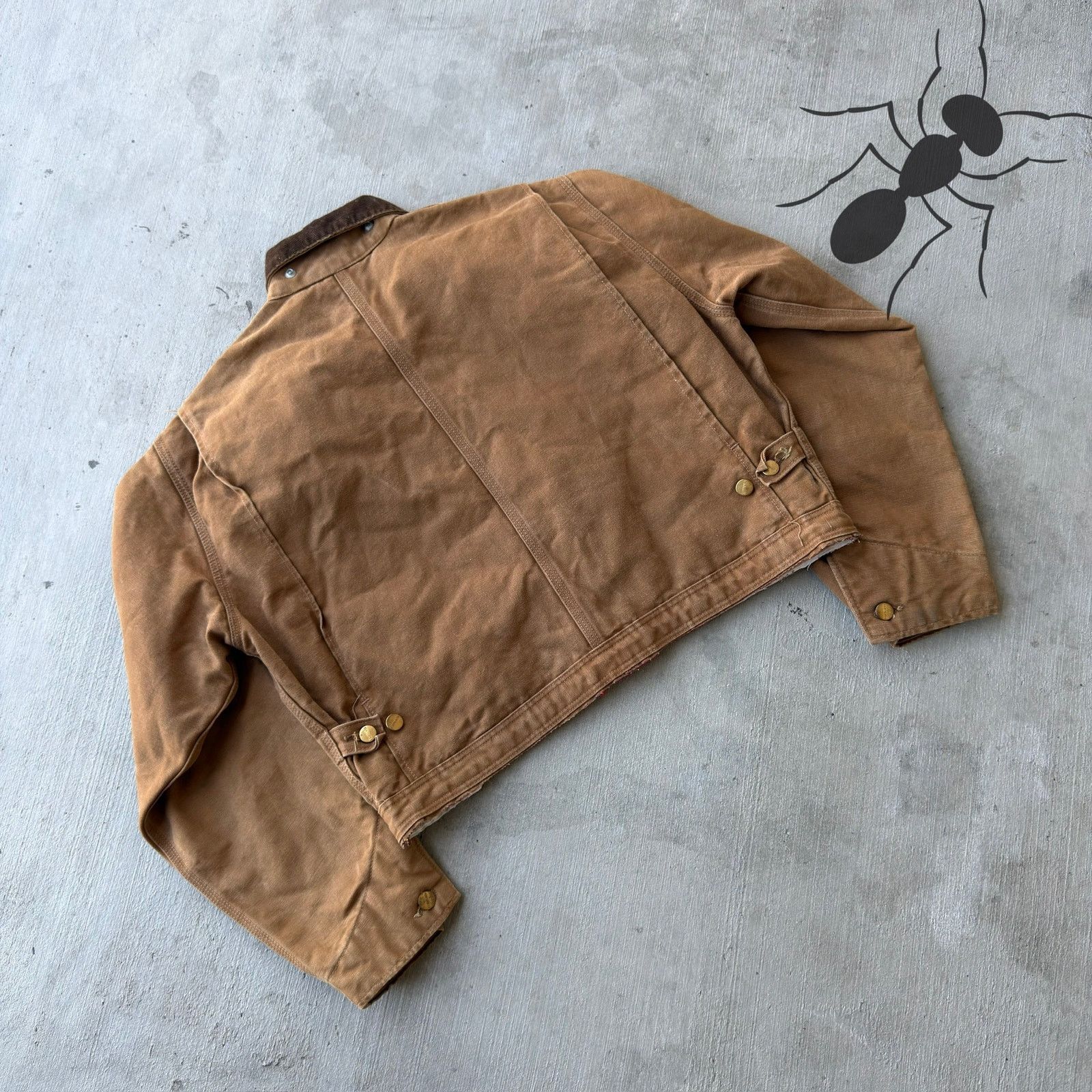 Carhartt × Vintage Copied - Carhartt work wear jacket Size US L / EU 52-54 / 3 - 6 Thumbnail
