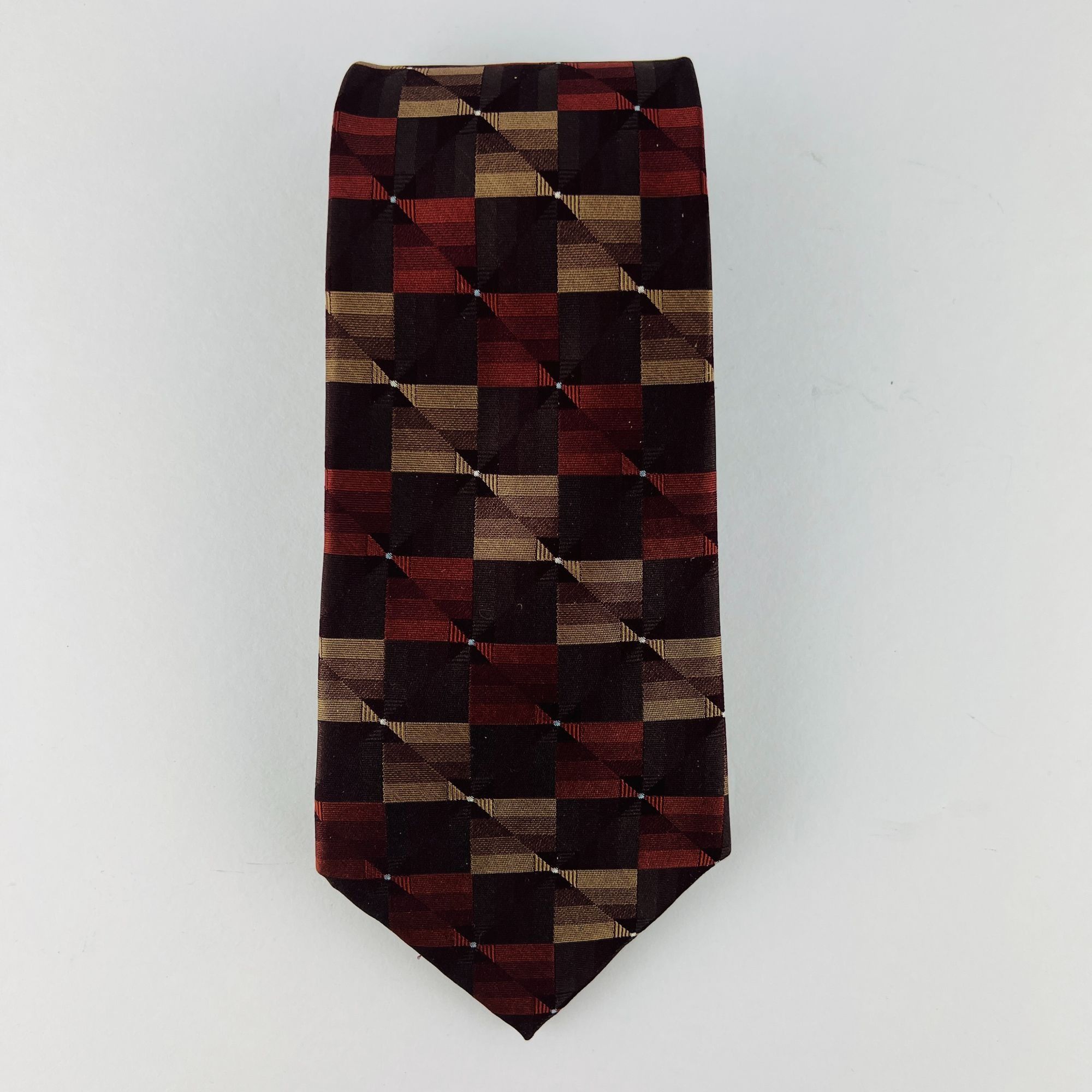 Arrow Arrow USA 1851 100% Silk Necktie Tie Size ONE SIZE - 2 Thumbnail