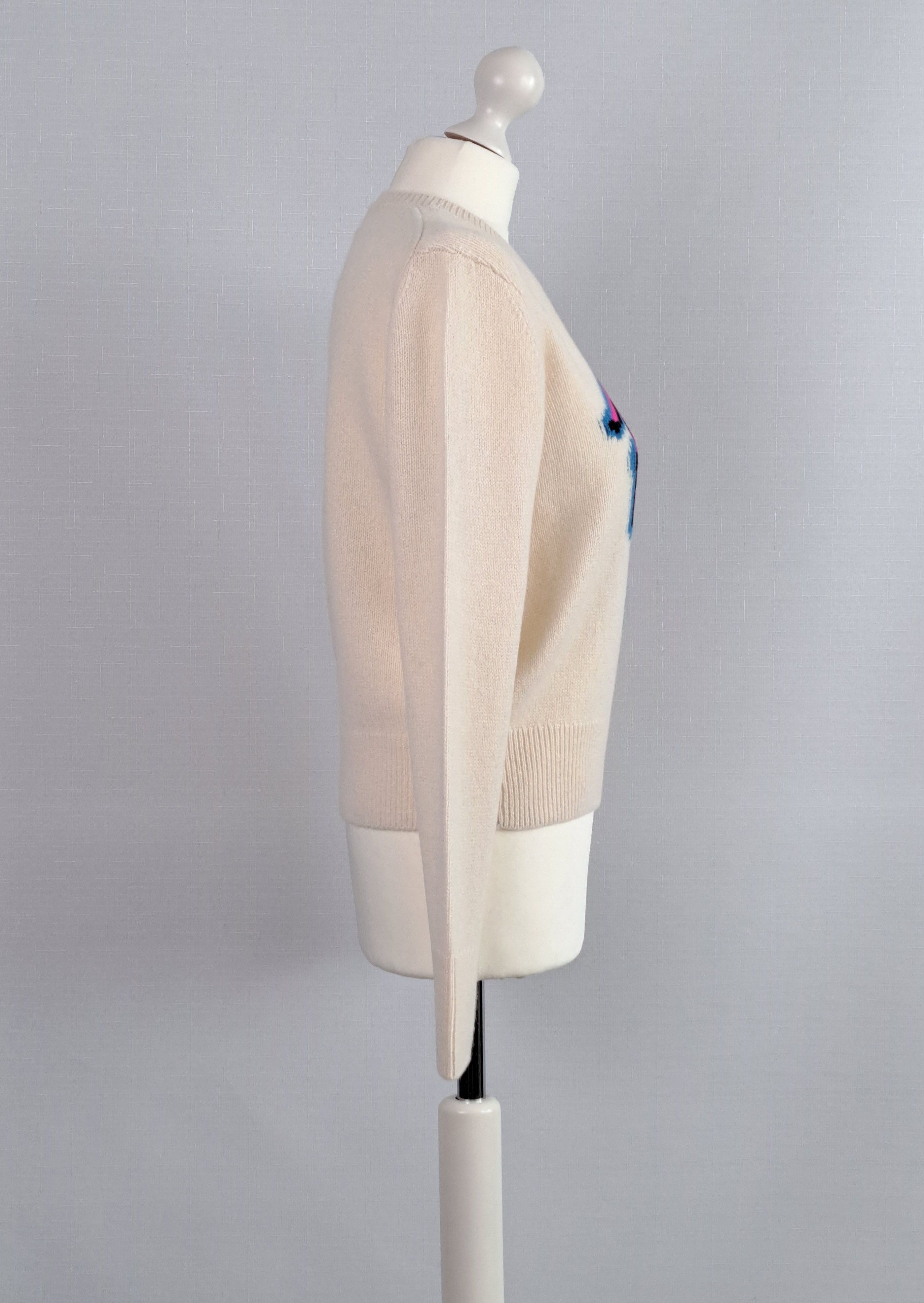 Designer FROM FUTURE "Future Club" cashmere jumper. Size M / US 6-8 / IT 42-44 - 2 Thumbnail