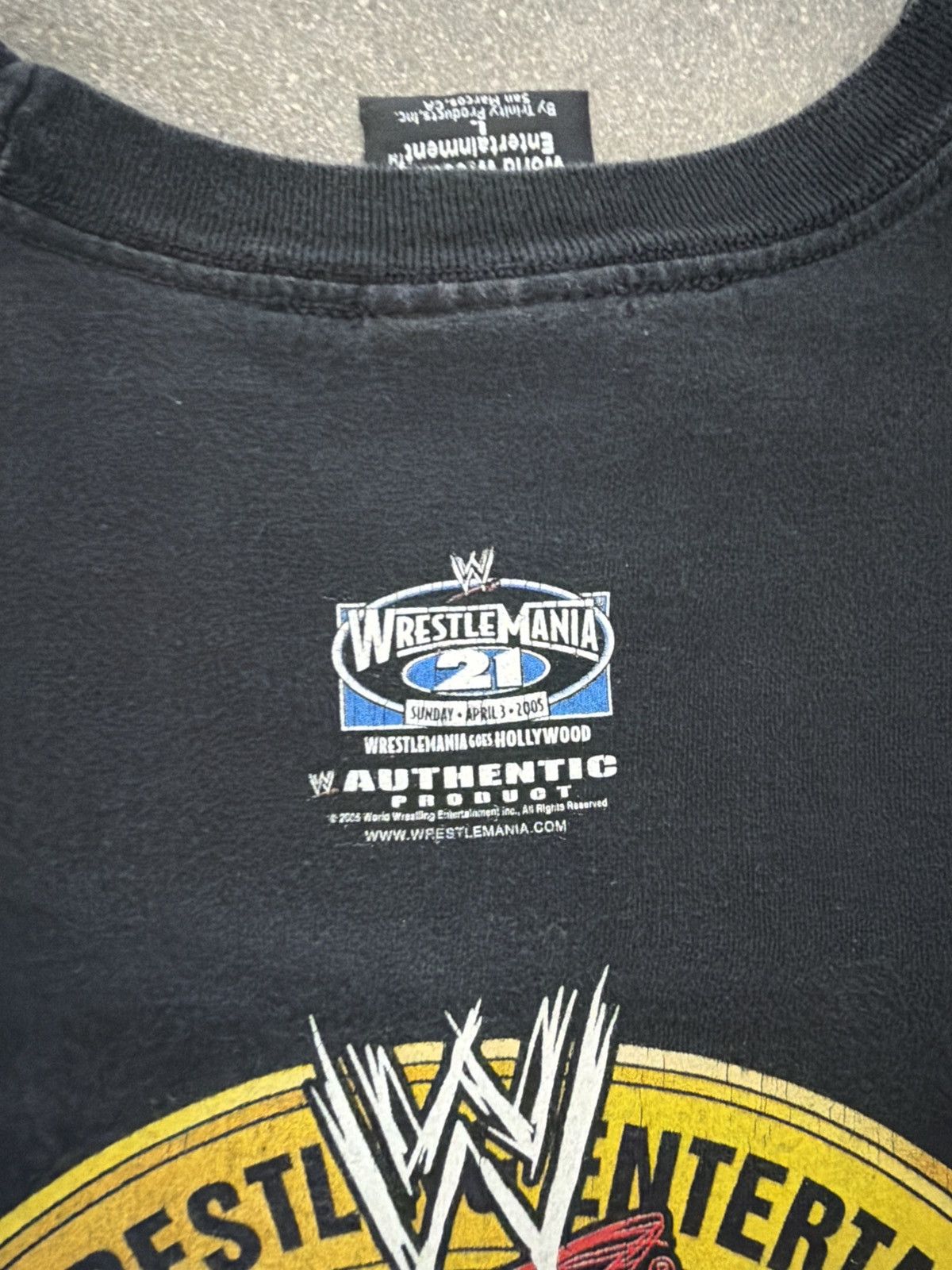 WWE WWE VINTAGE HALL OF FAME 2005 TEE Size US L / EU 52-54 / 3 - 5 Thumbnail