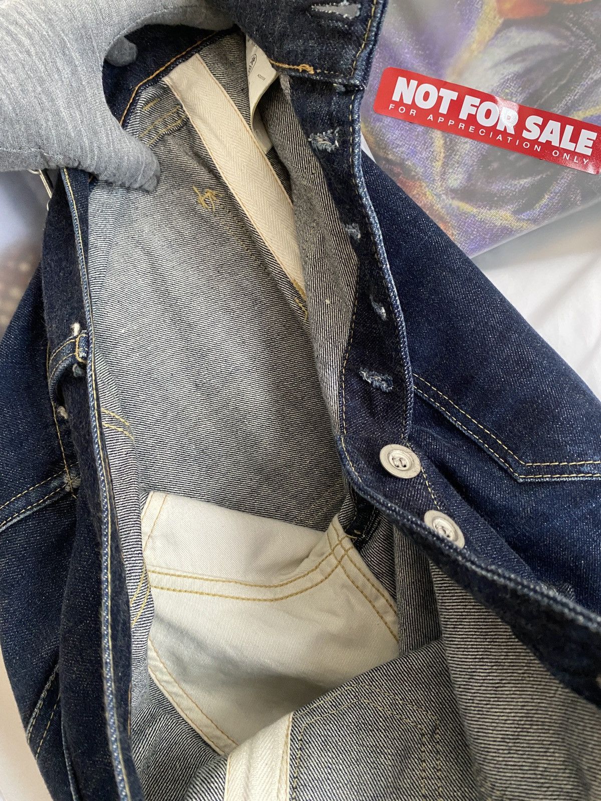 Comme des Garcons Vintage Junya Watanabe Man Patch Pocket Seamless Outside Size US 34 / EU 50 - 11 Thumbnail