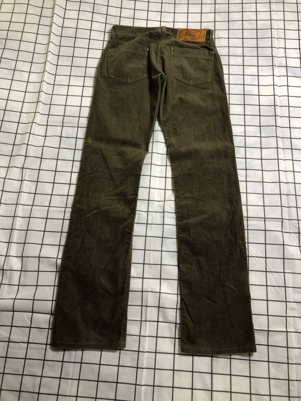 Burberry Burberry Corduroy Tan Pants Trousers made in Italy Size 27" / US 4 / IT 40 - 17 Thumbnail