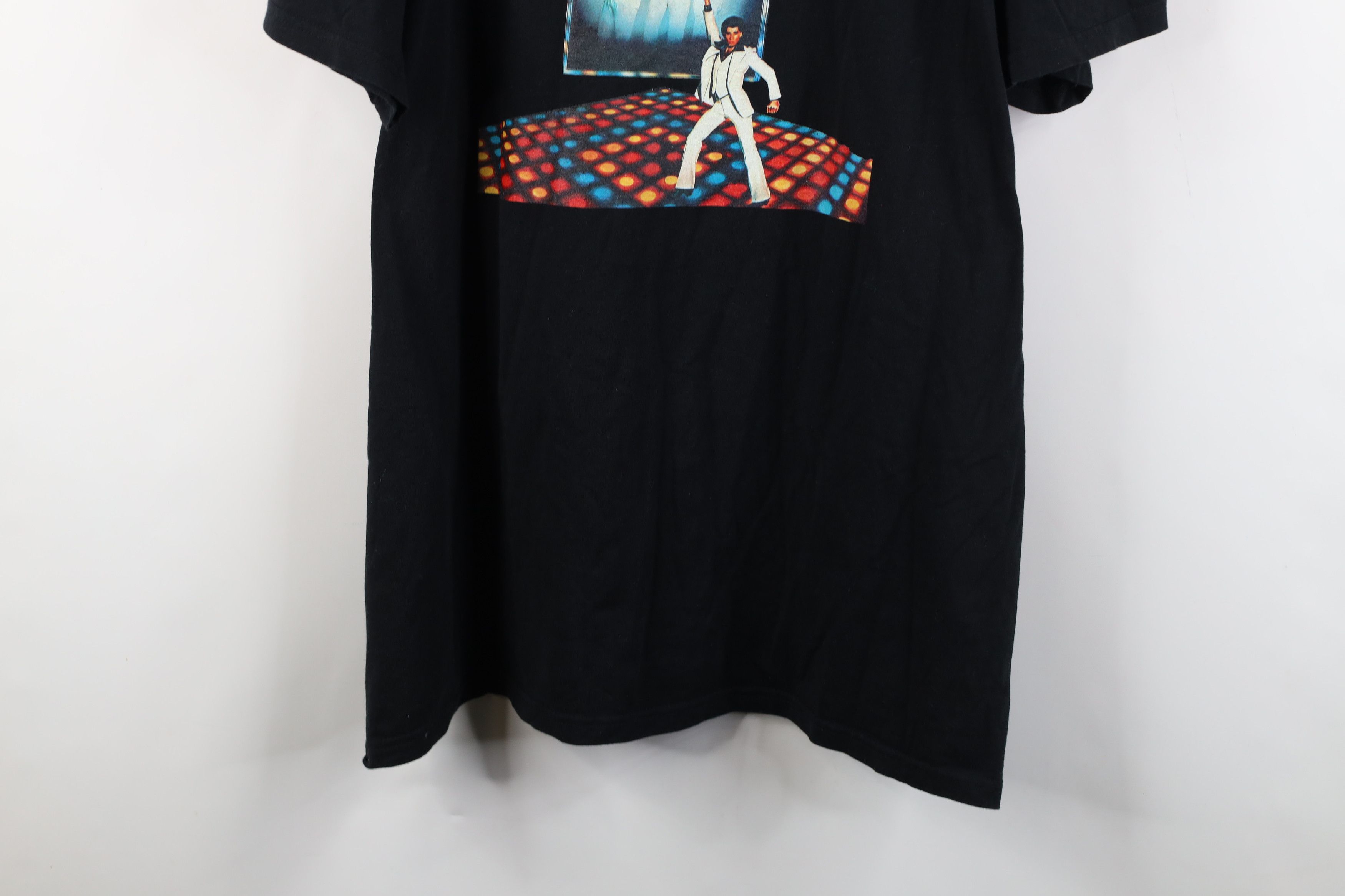 Vintage Vintage 90s Gees Saturday Night Fever Movie T-Shirt Black Size US XXL / EU 58 / 5 - 3 Thumbnail