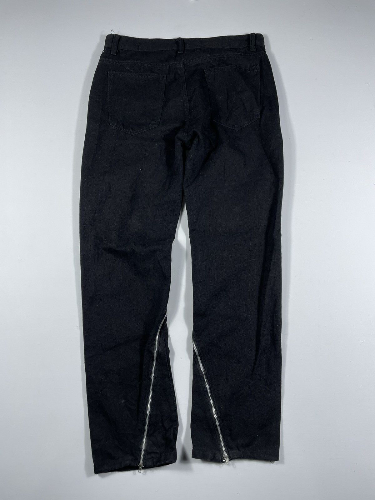 If Six Was Nine × Japanese Brand × Vintage Japanese multi zipper Denim Jeans ifsixwasnine style size 33 Size US 33 - 2 Thumbnail