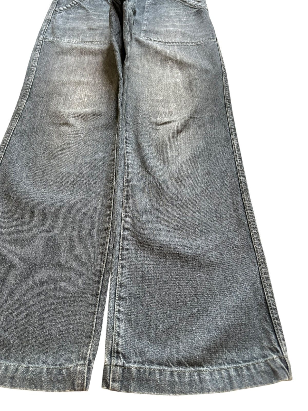 Gap Vintage GAP Army Black Wash Loose Baggy Jeans Size US 33 - 7 Thumbnail