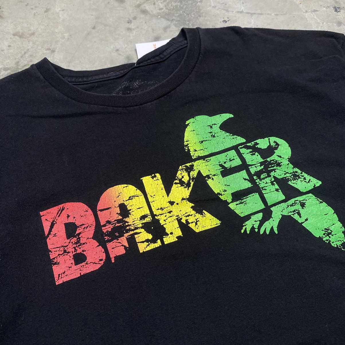 Vintage y2k Baker Skateboard Tee Size US XL / EU 56 / 4 - 2 Thumbnail