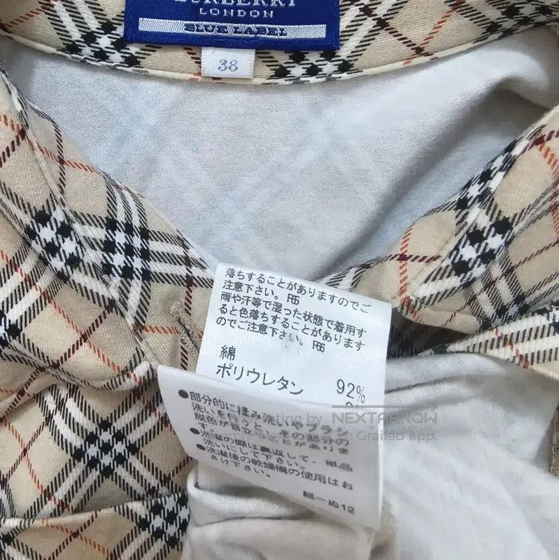 Burberry Burberry Women's Summer Plaid Cotton T-Shirt. Size M / US 6-8 / IT 42-44 - 5 Thumbnail