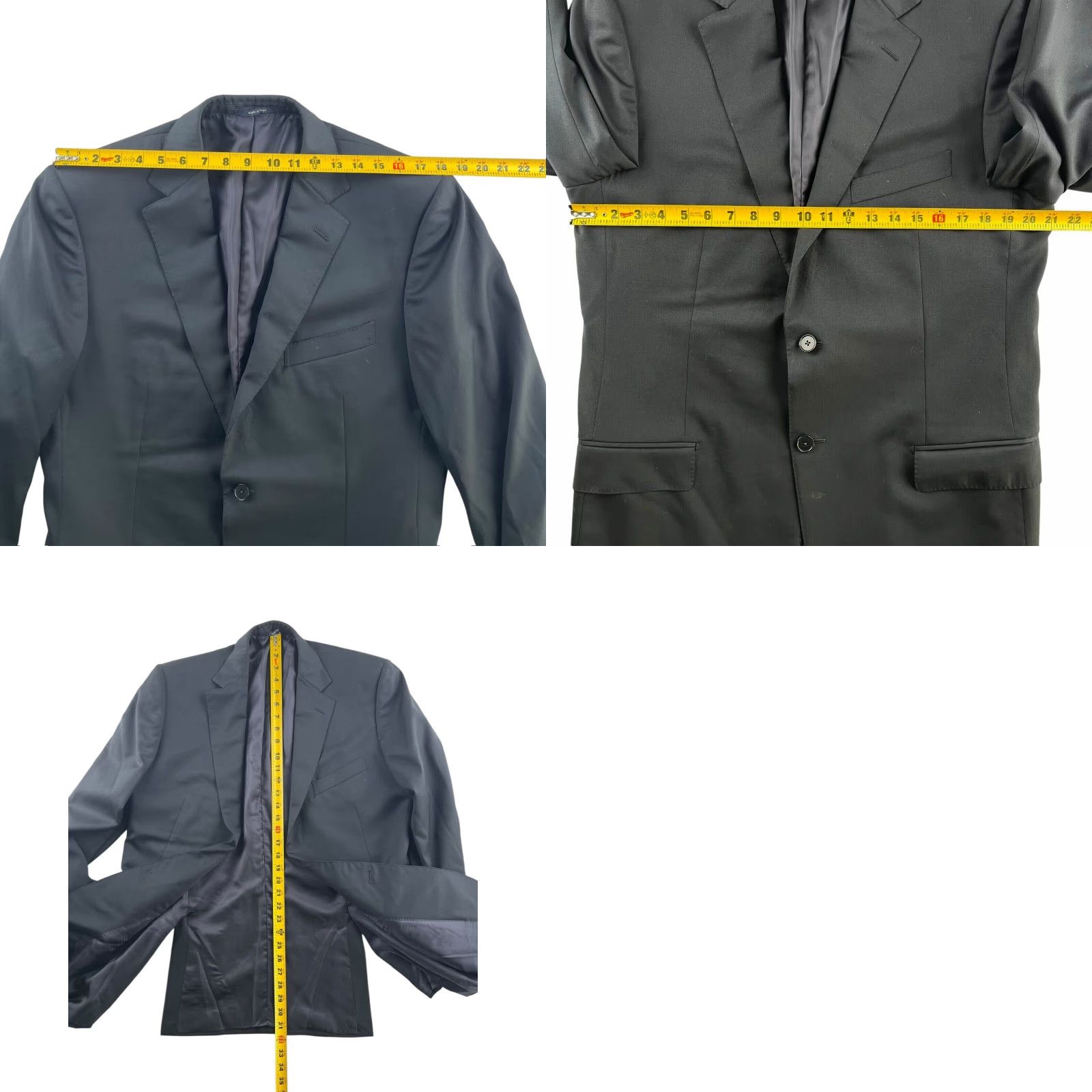 Ermenegildo Zegna VINTAGE not applicable here; generate optimized title without adding new information. Size US S / EU 44-46 / 1 - 8 Thumbnail