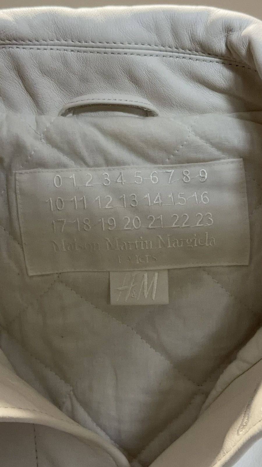 H&M × Maison Margiela MARGIELA LEATHER SHIRT JACKET Size US M / EU 48-50 / 2 - 3 Thumbnail