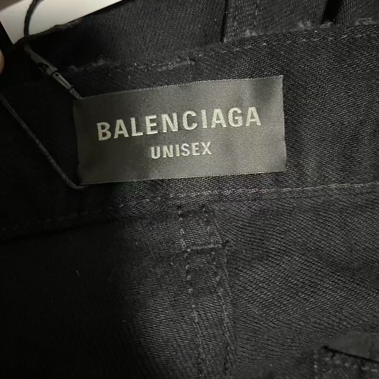 Balenciaga balenciaga black denim pants with side seam Size US 40 / EU 56 - 3 Thumbnail